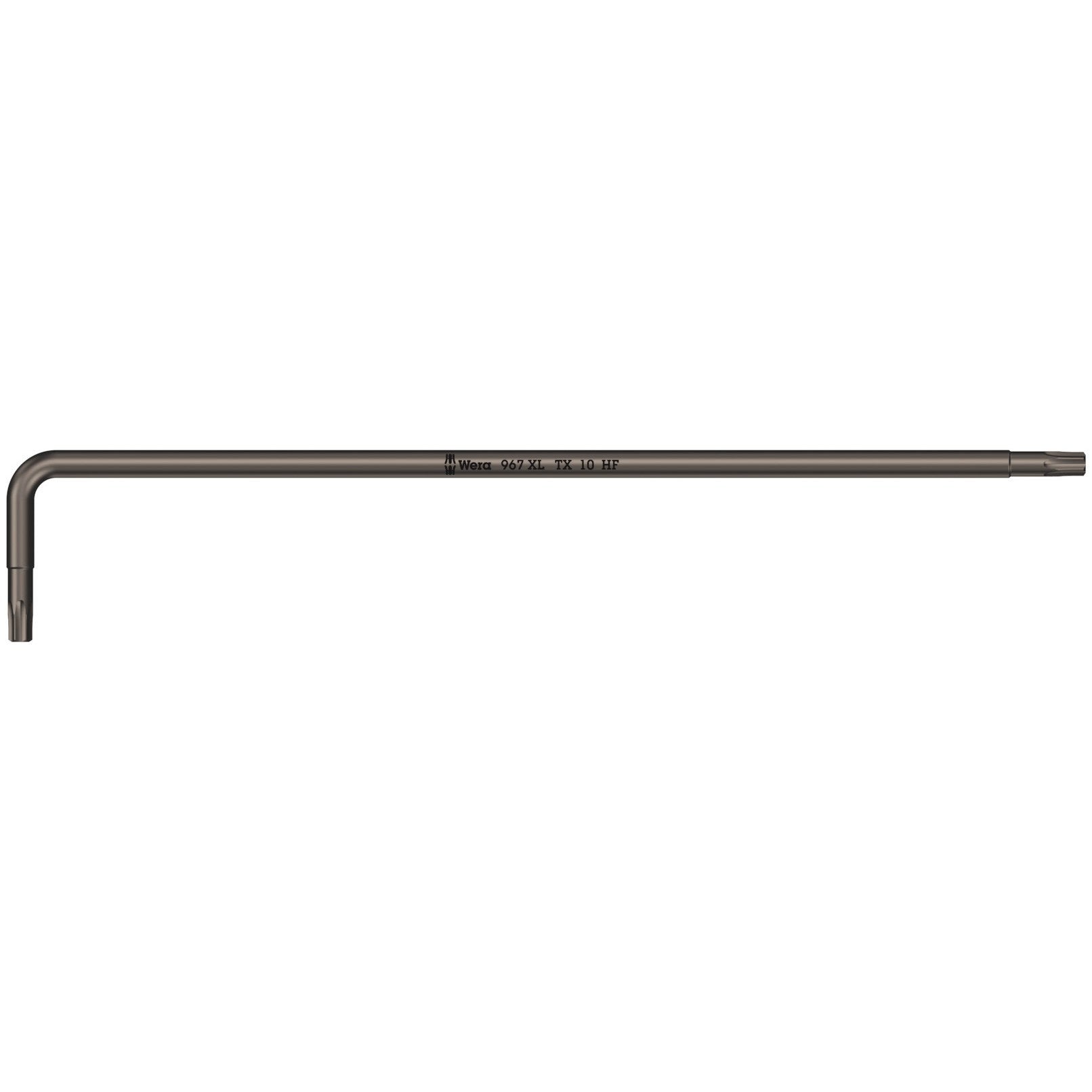 Wera 967 XL TORX® HF TORX® L-key with holding function, long, TX 10 x 112 mm