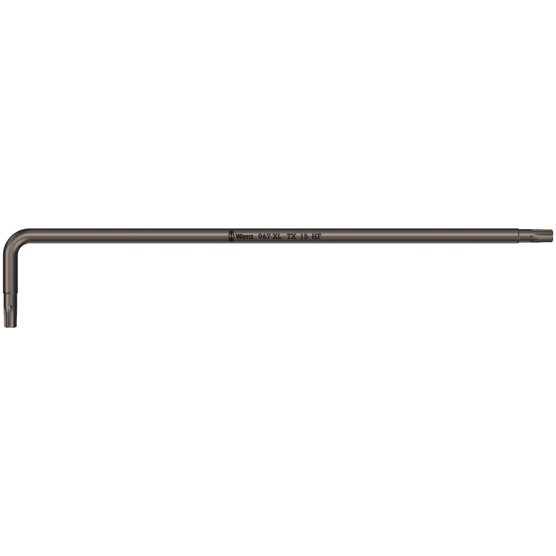 Wera 967 XL TORX® HF TORX® L-key with holding function, long, TX 15 x 123 mm