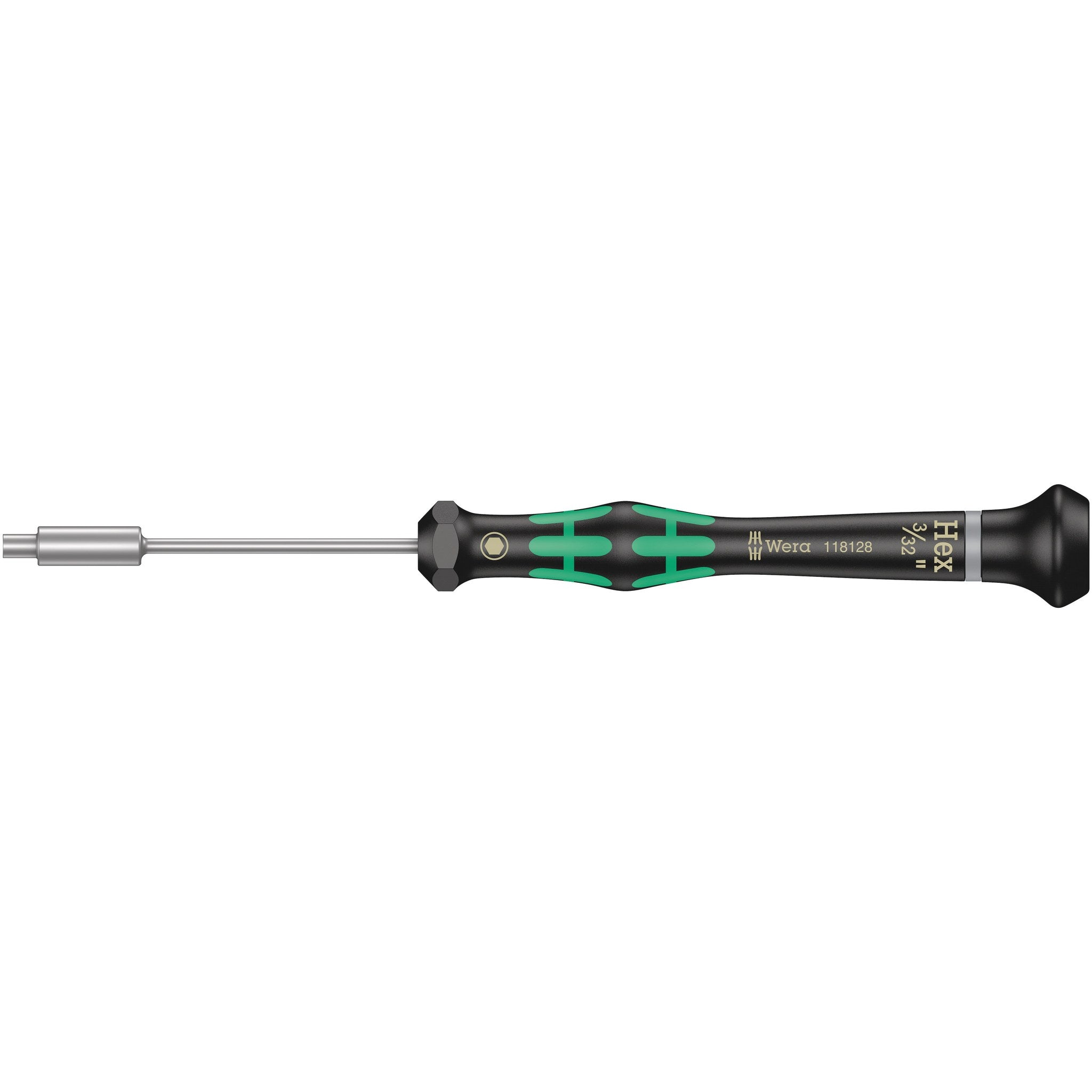 Wera 2069 Nutdriver for electronic applications, 3/32" x 60 mm