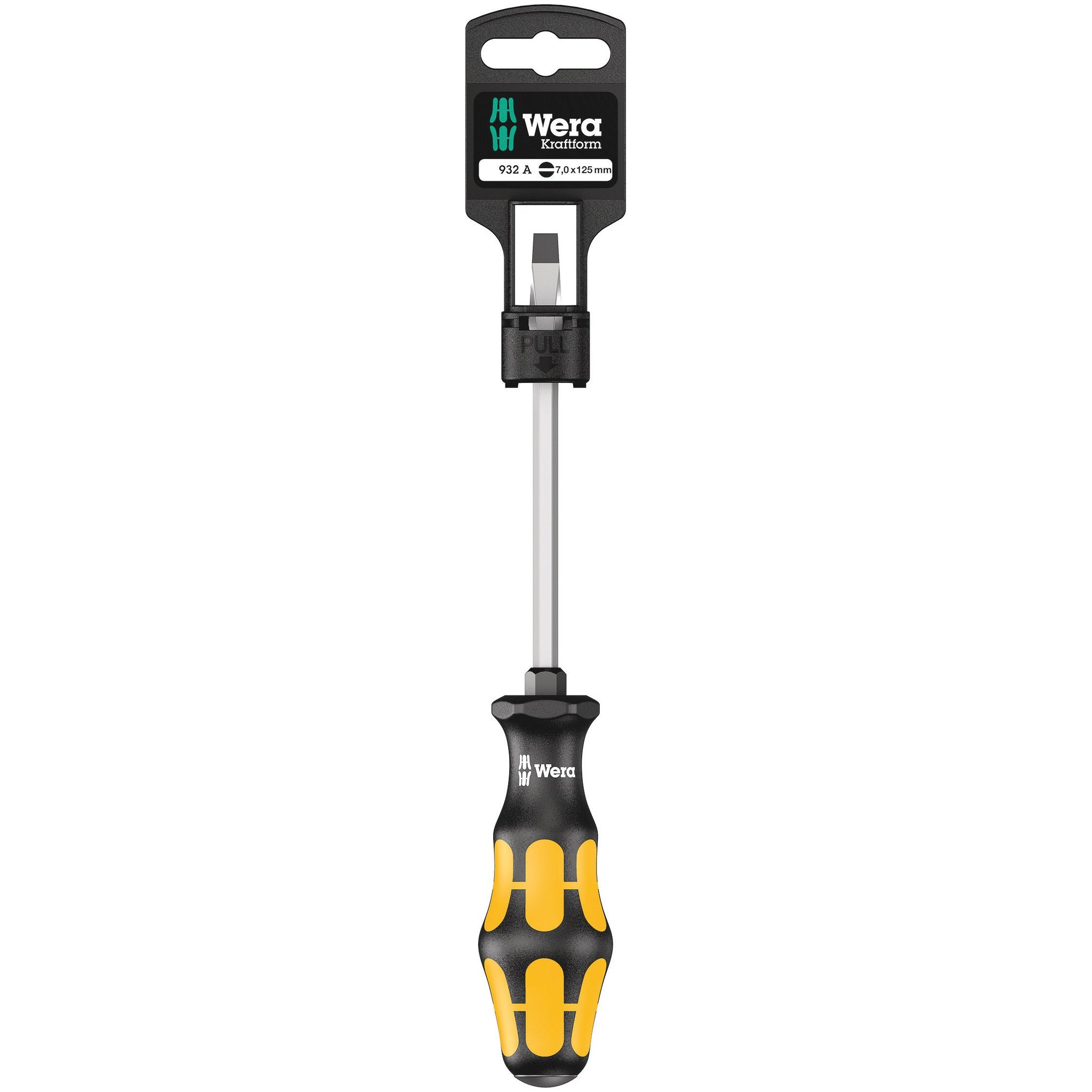 Wera 932 A SB Screwdriver for slotted screws, 1.2 x 7 x 125 mm