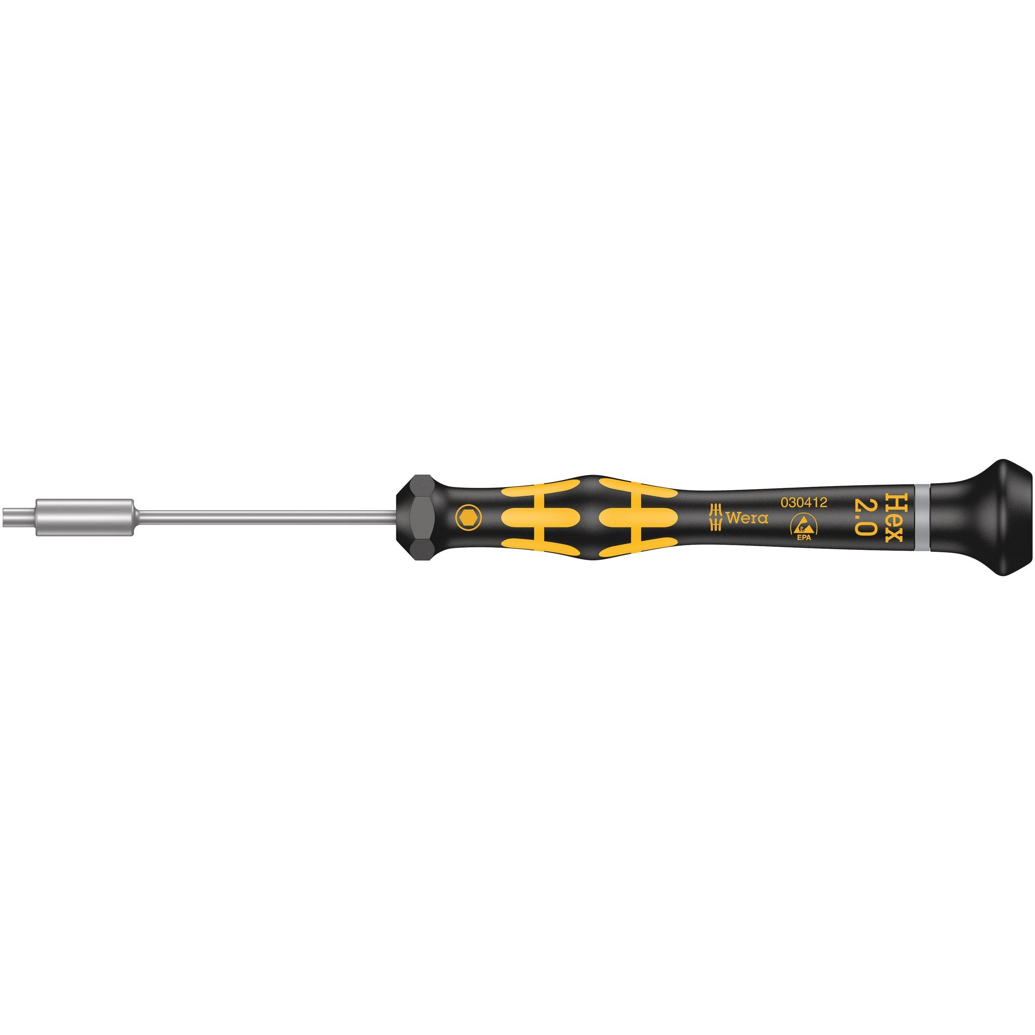 Wera 1569 ESD Nutdriver Kraftform Micro, 2 x 60 mm