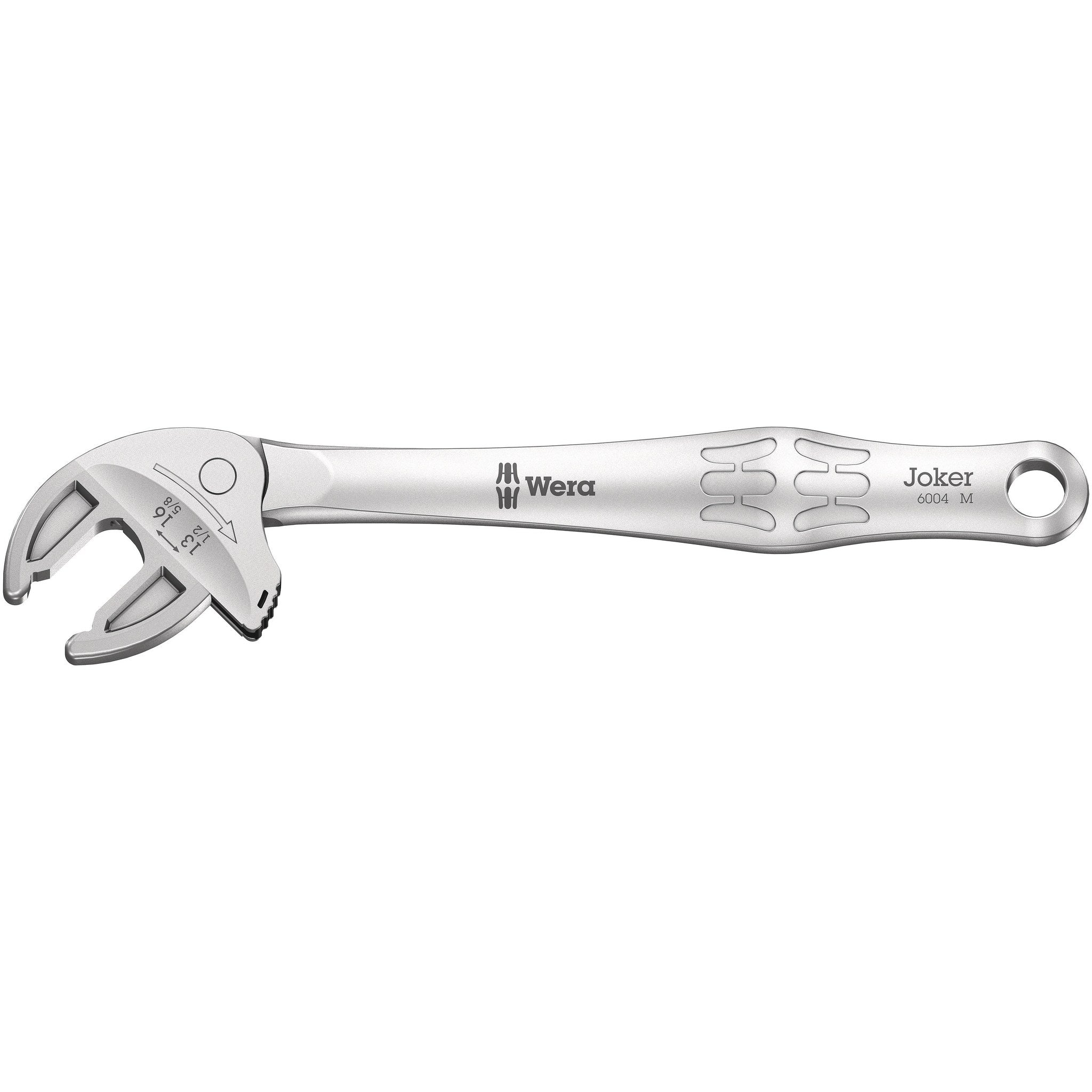 Wera 6004 Joker M Self-setting spanner, 13; 14; 15; 16 x 1/2; 17/32; 9/16; 19/32; 5/8" x