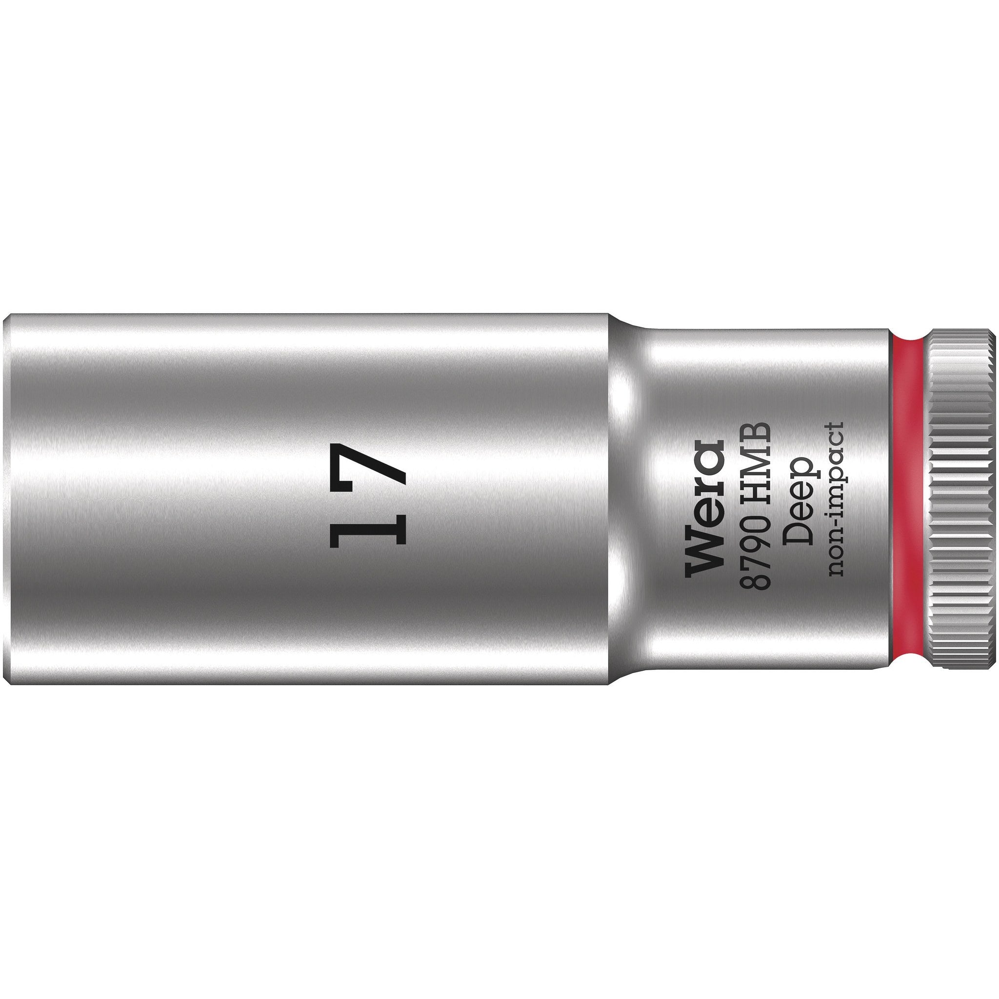 Wera 8790 HMB Deep 3/8" socket, 17 x 64 mm