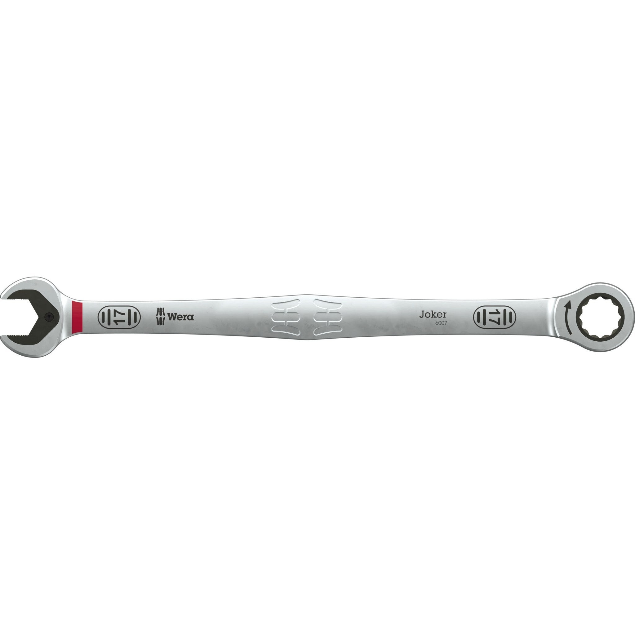 Wera 6007 Joker SB Ring ratchet spanner, long design, 17 x 304.5 mm