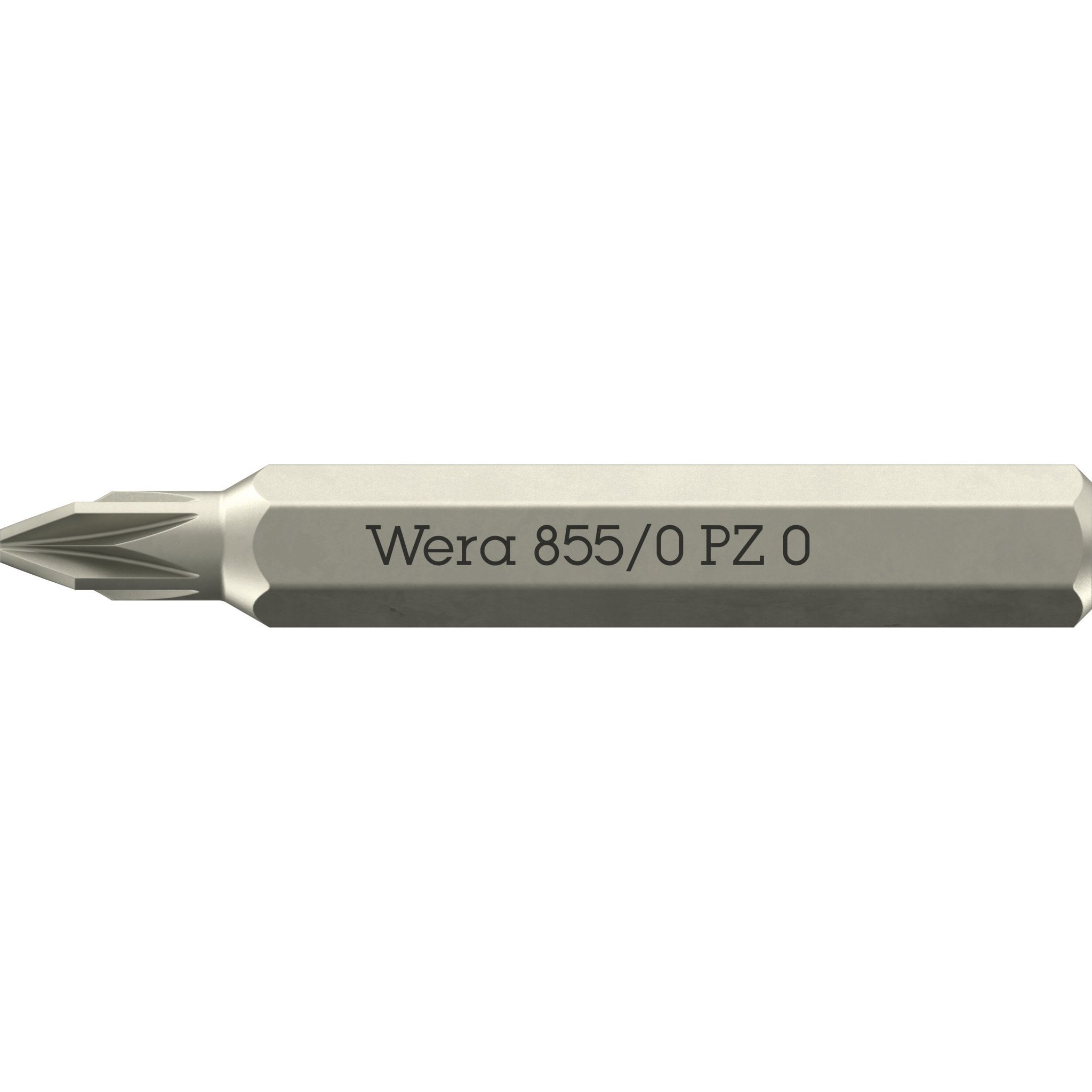 Wera 855/0 Micro bits suitable for Pozidriv screws, PZ 0 x 30 mm