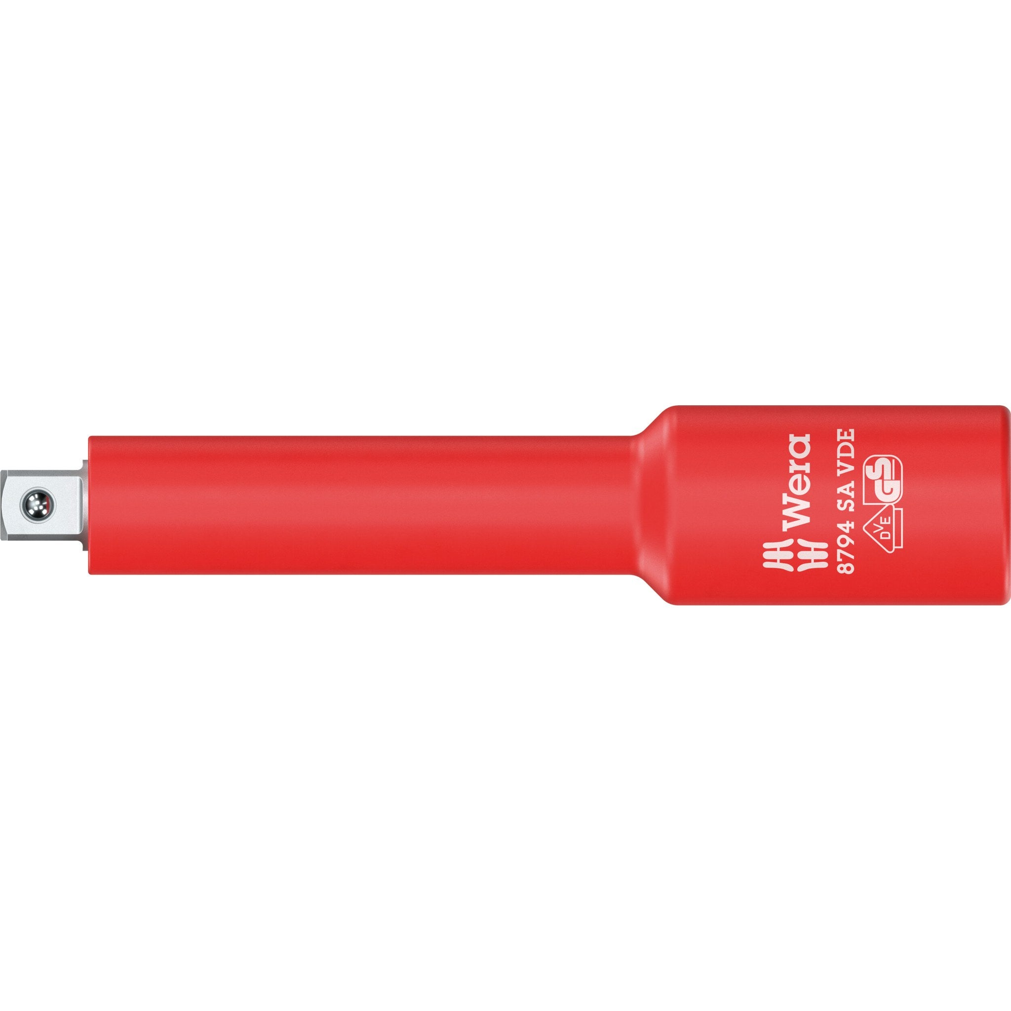 Wera 8794 SA VDE Zyklop extension, insulated, short, 1/4", 1/4" x 91 mm