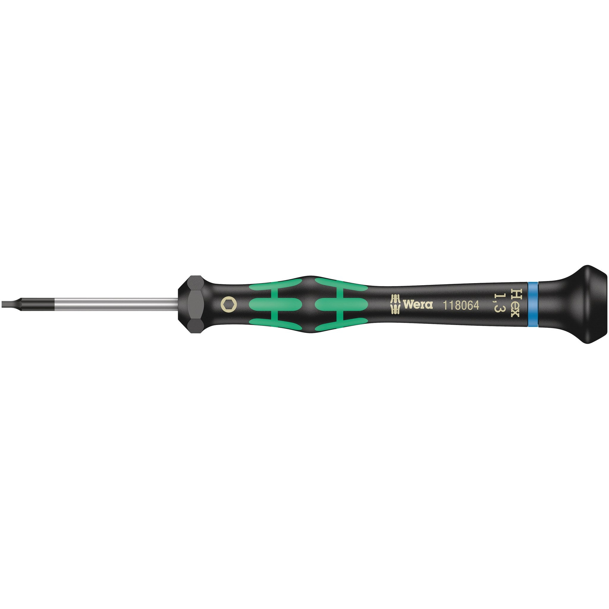 Wera 2054 Screwdriver for hexagon socket screws for electronic applications, 0.05" x 40