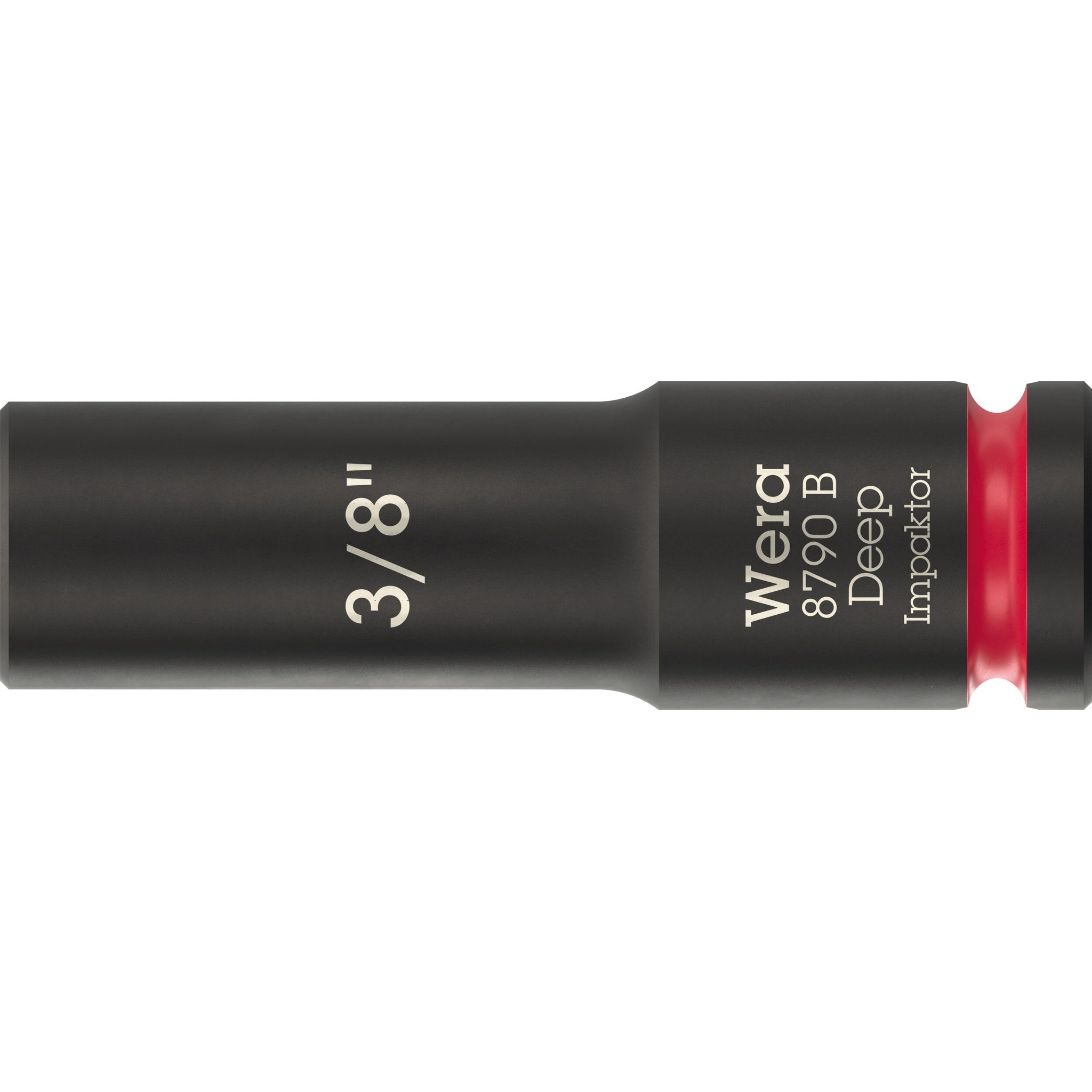 Wera 8790 B Impaktor Deep Socket with 3/8" drive, 3/8" x 63 mm