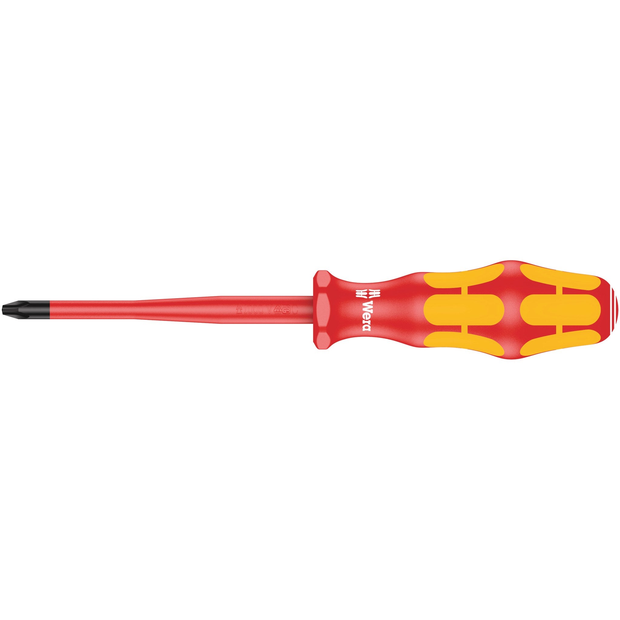 Wera 162 iSS PH VDE Insulated screwdriver with reduced blade diameter for Phillips