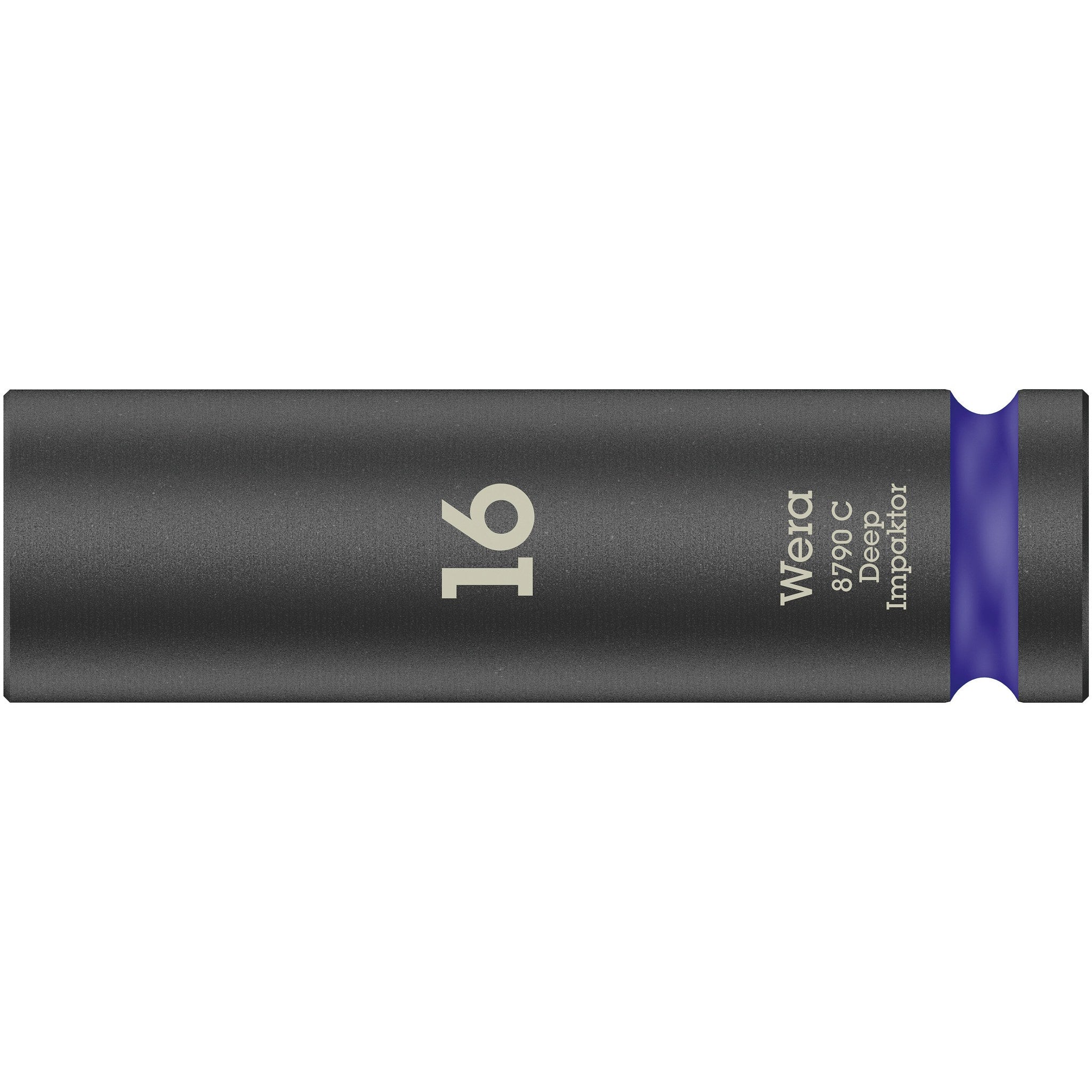 Wera 8790 C Impaktor Deep socket with 1/2" drive, 16 x 83 mm