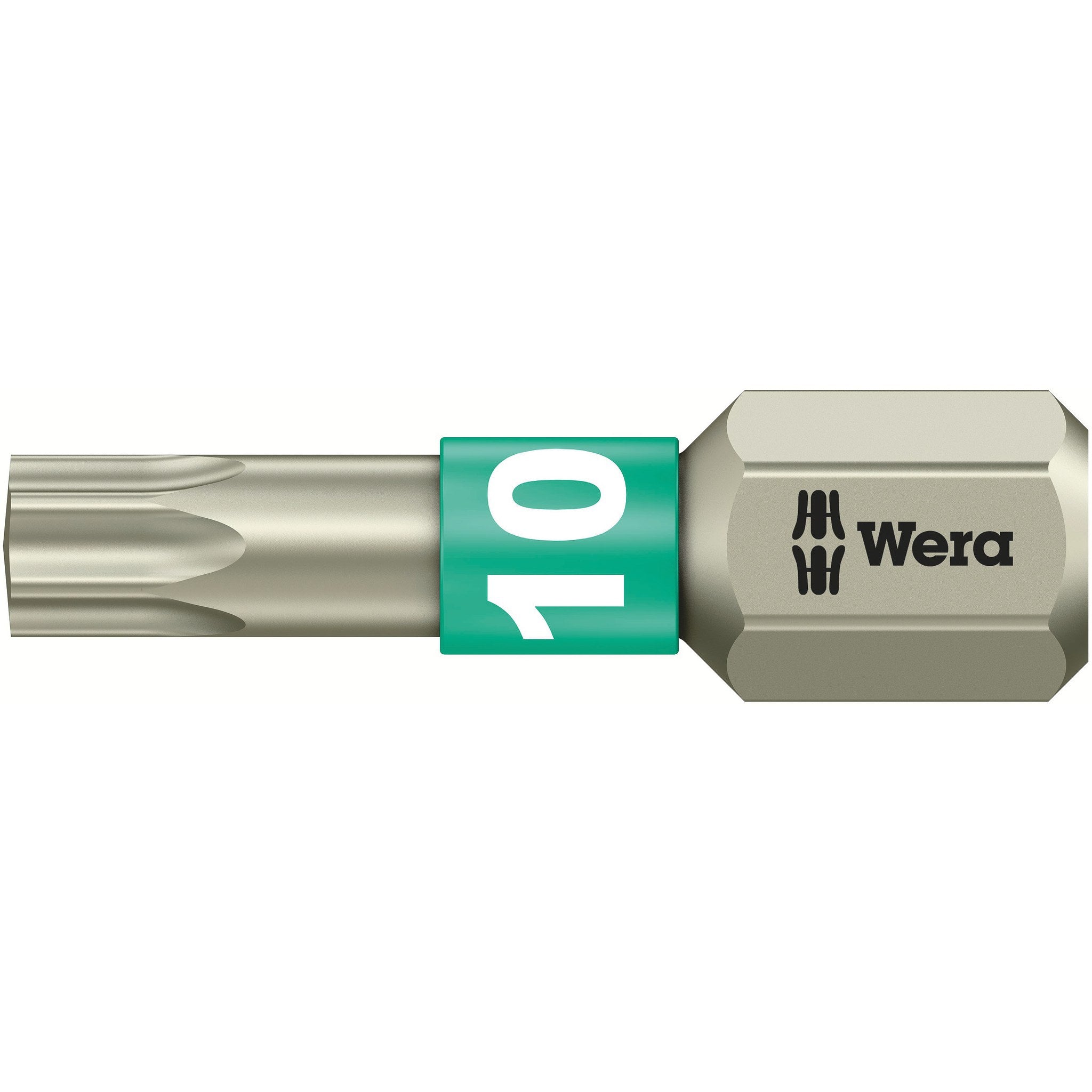 Wera 3867/1 TS TORX® bits, stainless, TX 10 x 25 mm