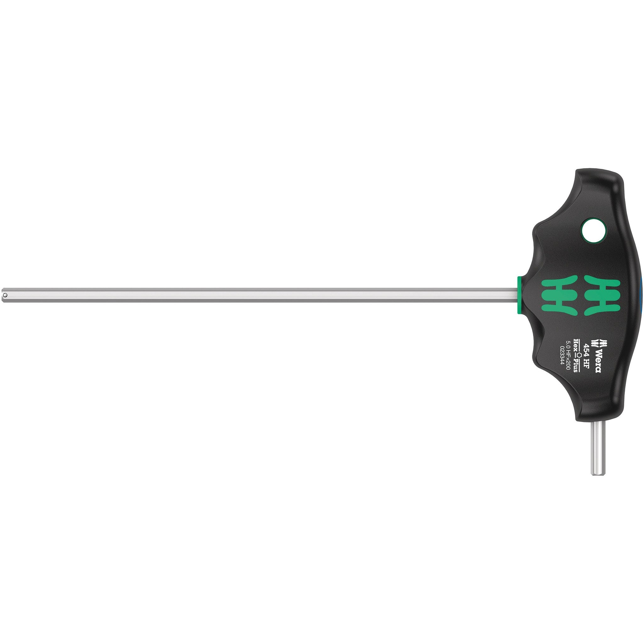 Wera 454 HF T-handle hexagon screwdriver Hex-Plus with holding function, 5 x 200 mm
