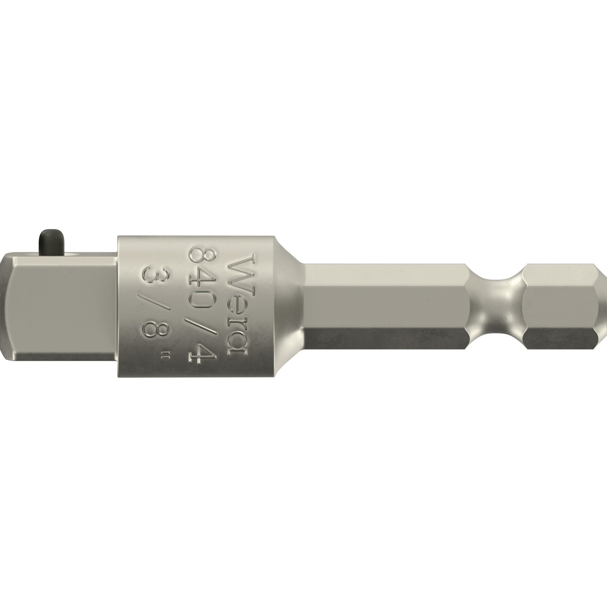 Wera 870/4 Adaptor, machine-operated nut spinner sockets, 3/8" x 50 mm
