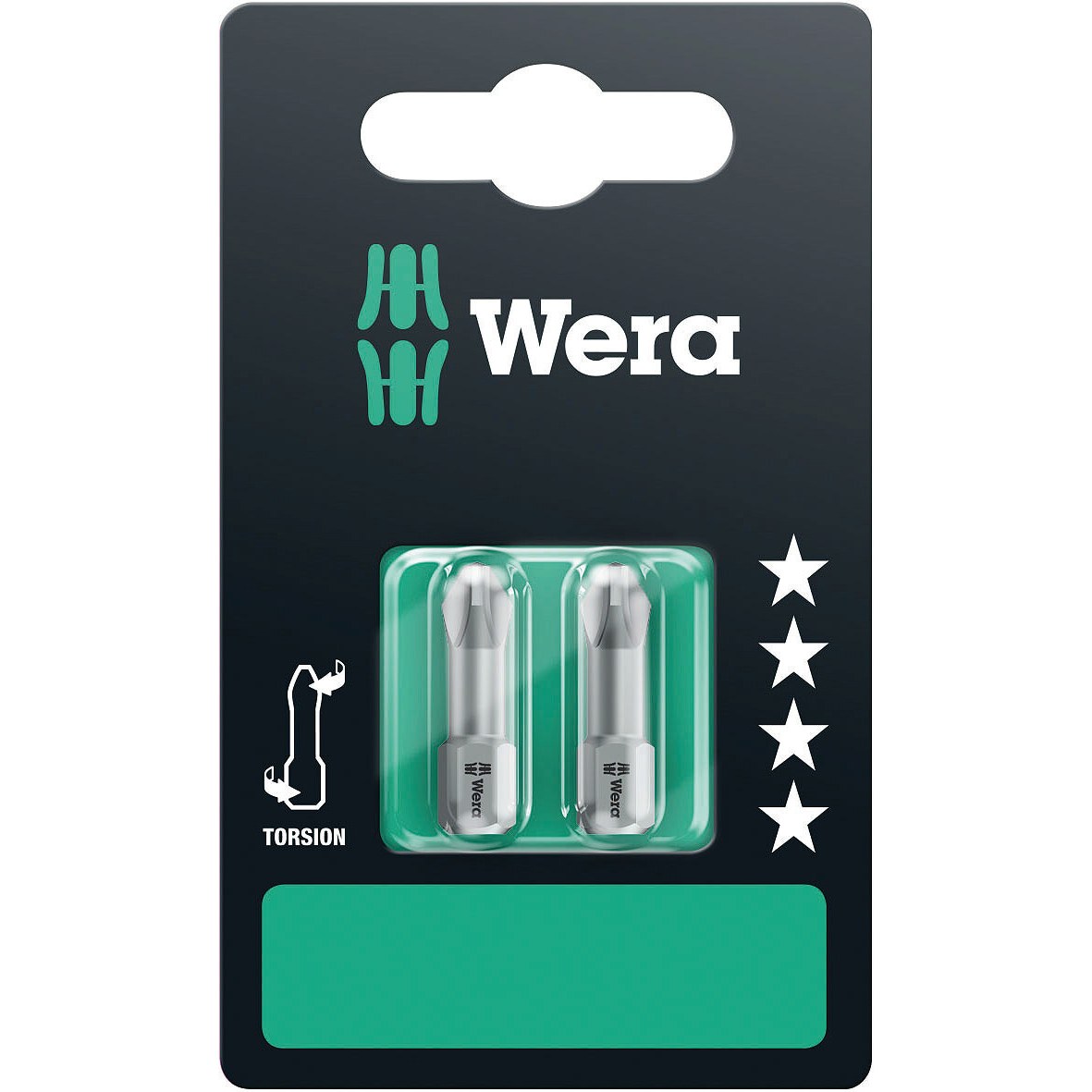 Wera 851/1 TZ SB bits, PH 2 x 25 mm, 2 pieces