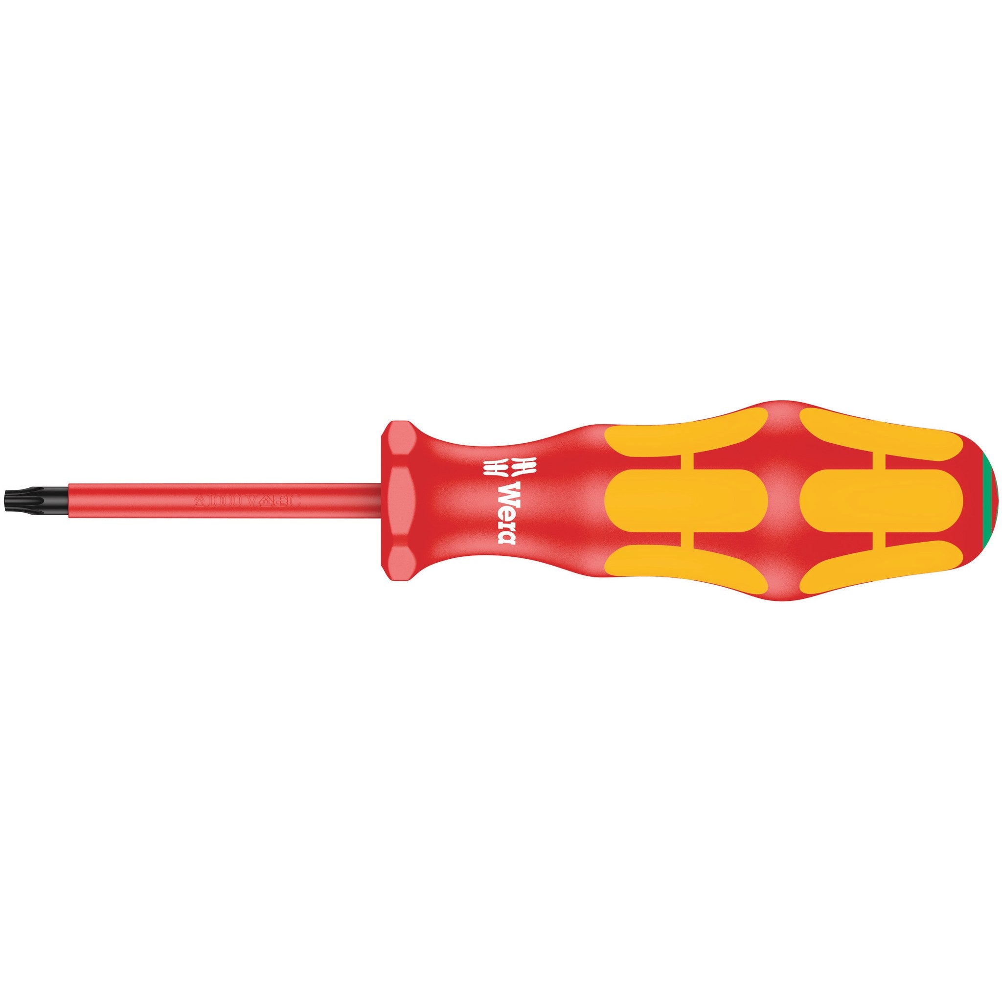 Wera 167 i VDE Insulated screwdriver for TORX® screws, TX 20 x 80 mm