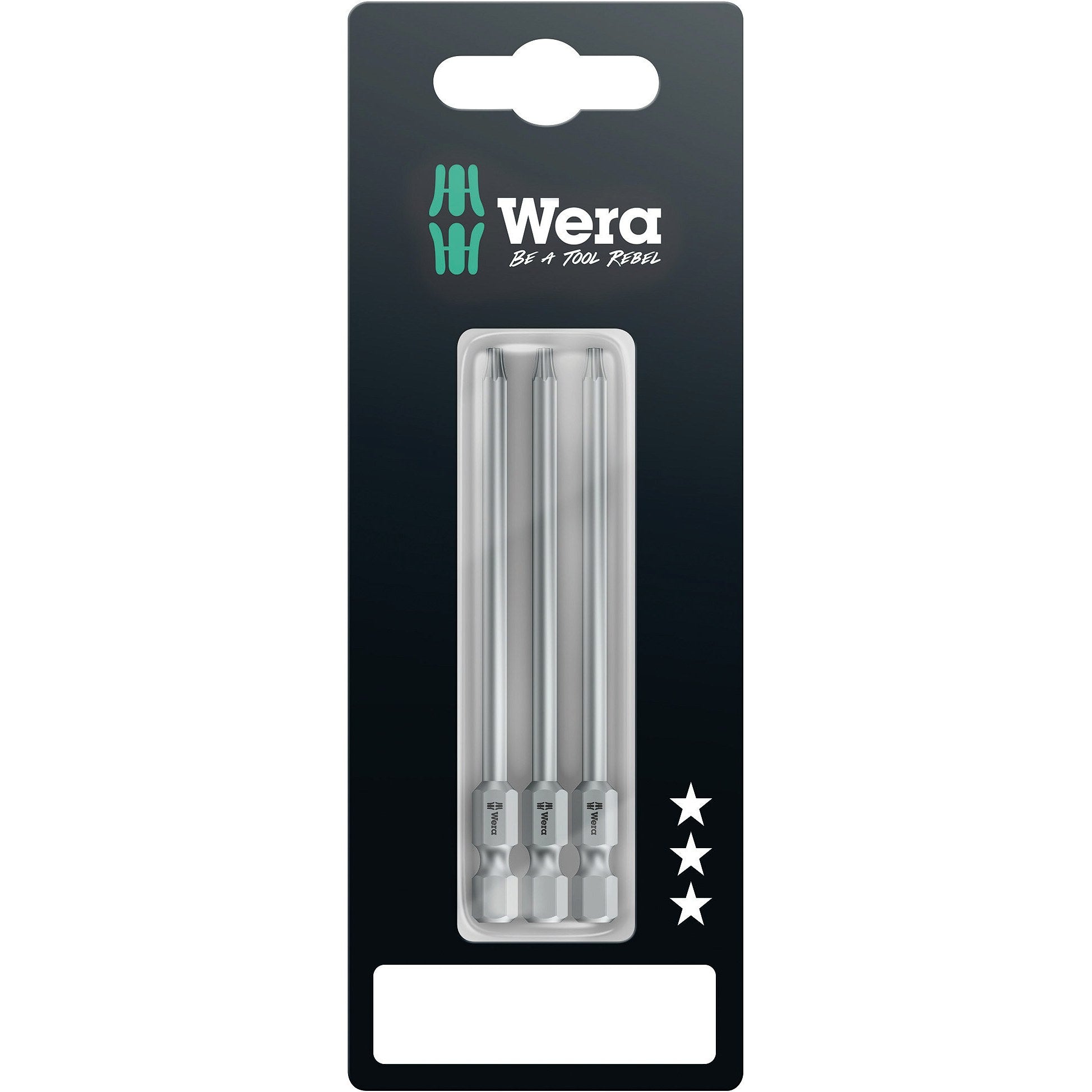 Wera 867/4 Z SB TORX® Bits, TX 10 x 89 mm, 3 pieces