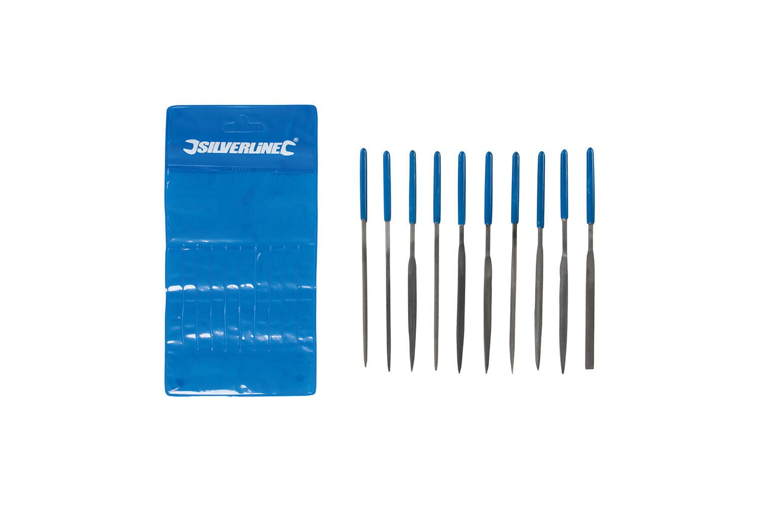Silverline 10pc Needle File Set