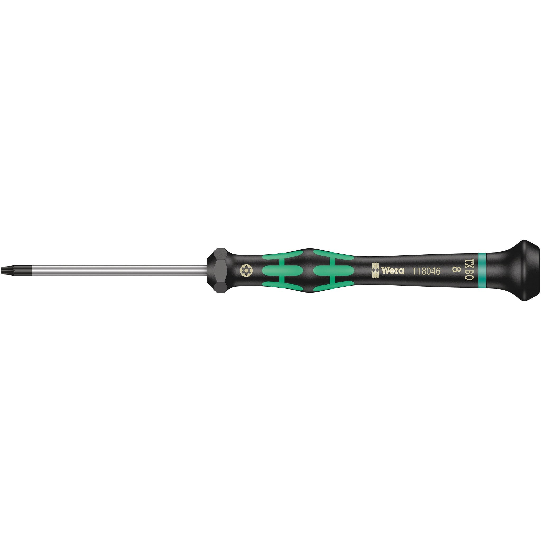 Wera 2067 TORX® BO Screwdriver for tamper-proof TORX® screws for electronic