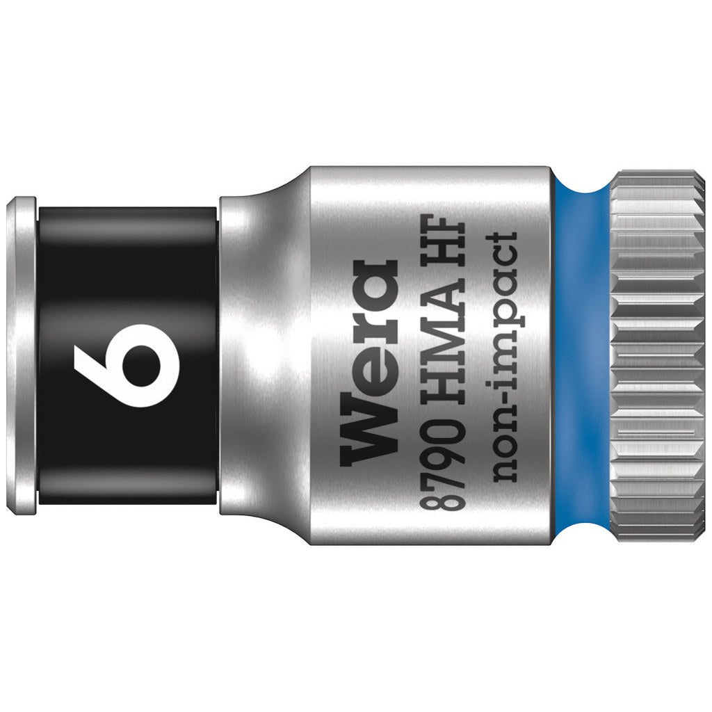 Wera 8790 HMA HF Zyklop socket with 1/4" drive with holding function, 6 x 23 mm
