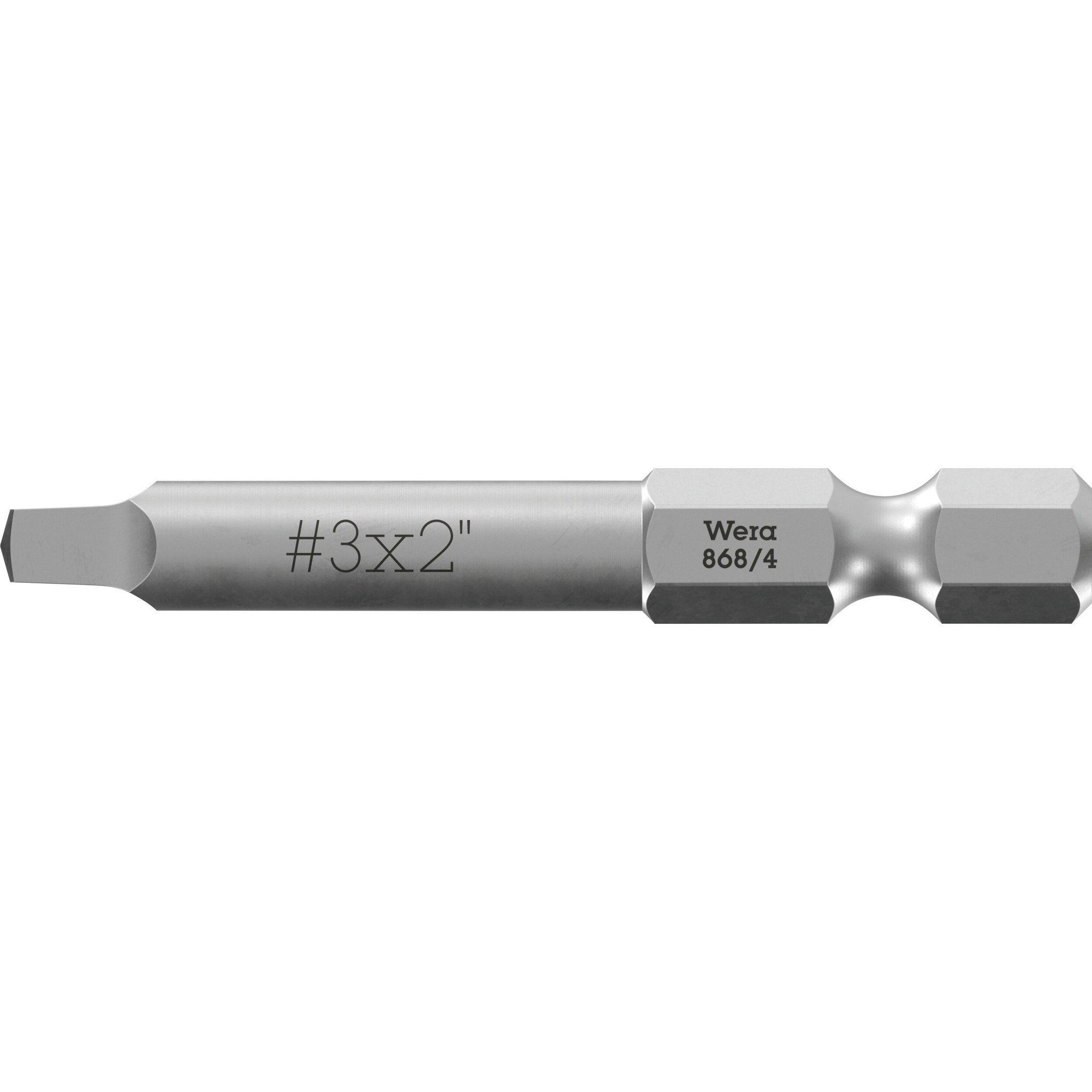 Wera 868/4 V Square-Plus bits, # 3 x 50 mm