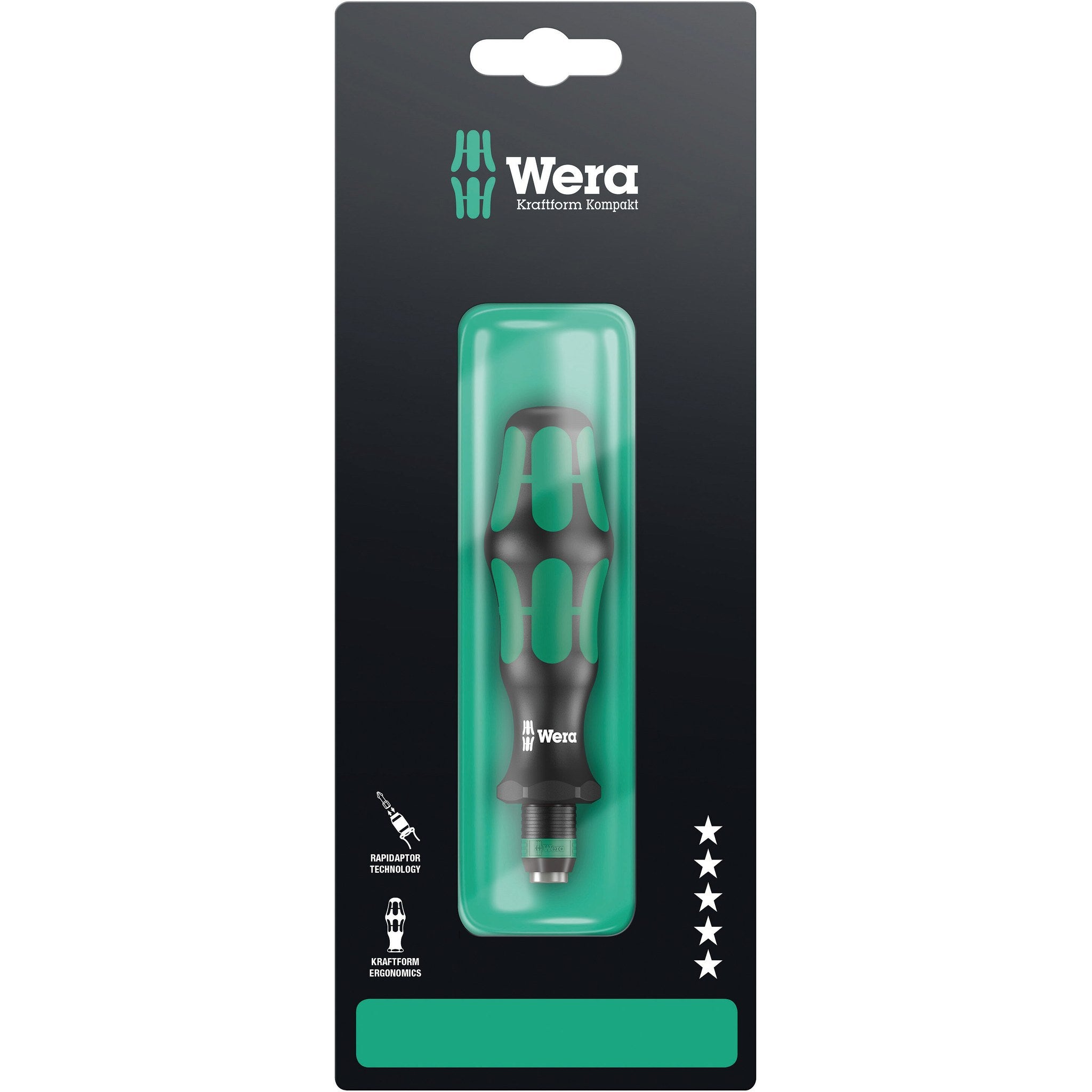 Wera 816 R SB Bitholding screwdriver with Rapidaptor quick-release chuck, 1/4" x 119