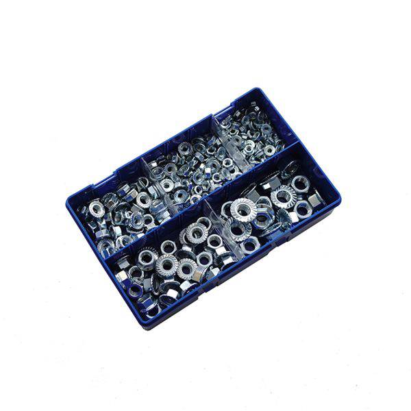 KitMaster - Flange Nuts BZP - M5-M12
