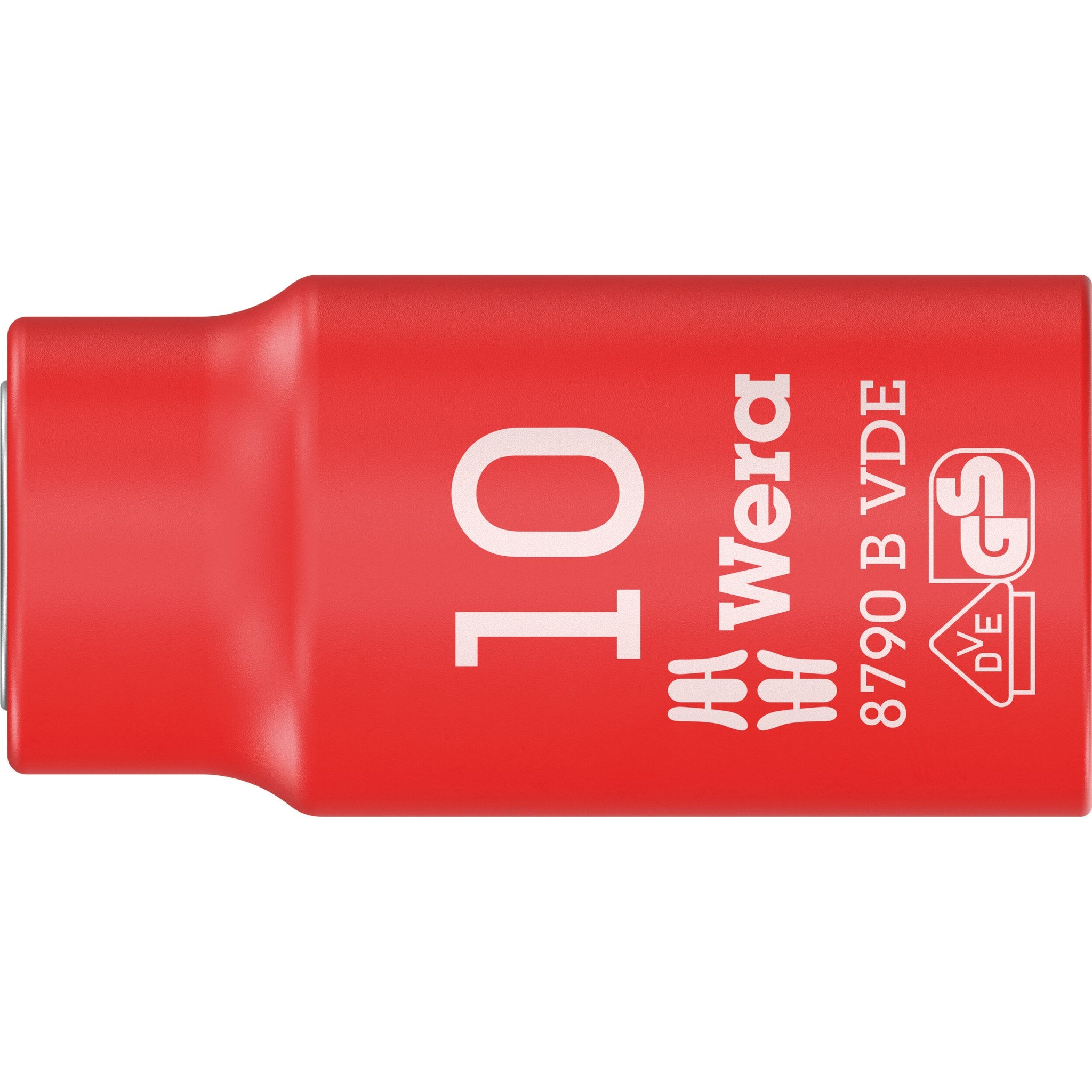 Wera 8790 B VDE Zyklop 3/8" socket, insulated, 10 x 46 mm