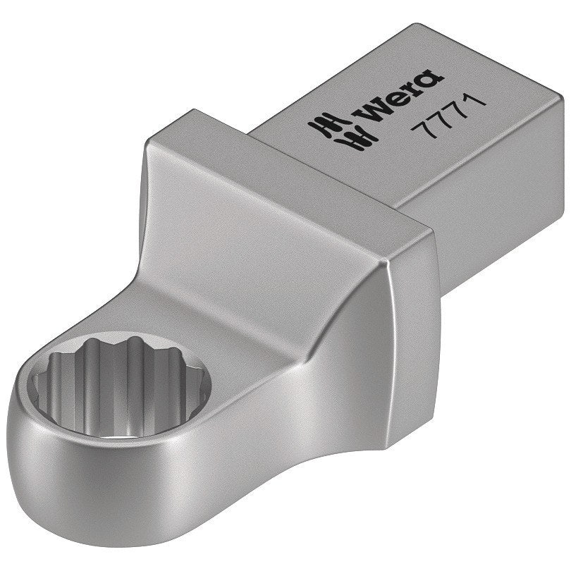 Wera 7771 Ring spanner insert, 9x12 mm, 9x12 x 9 x 41.5 mm