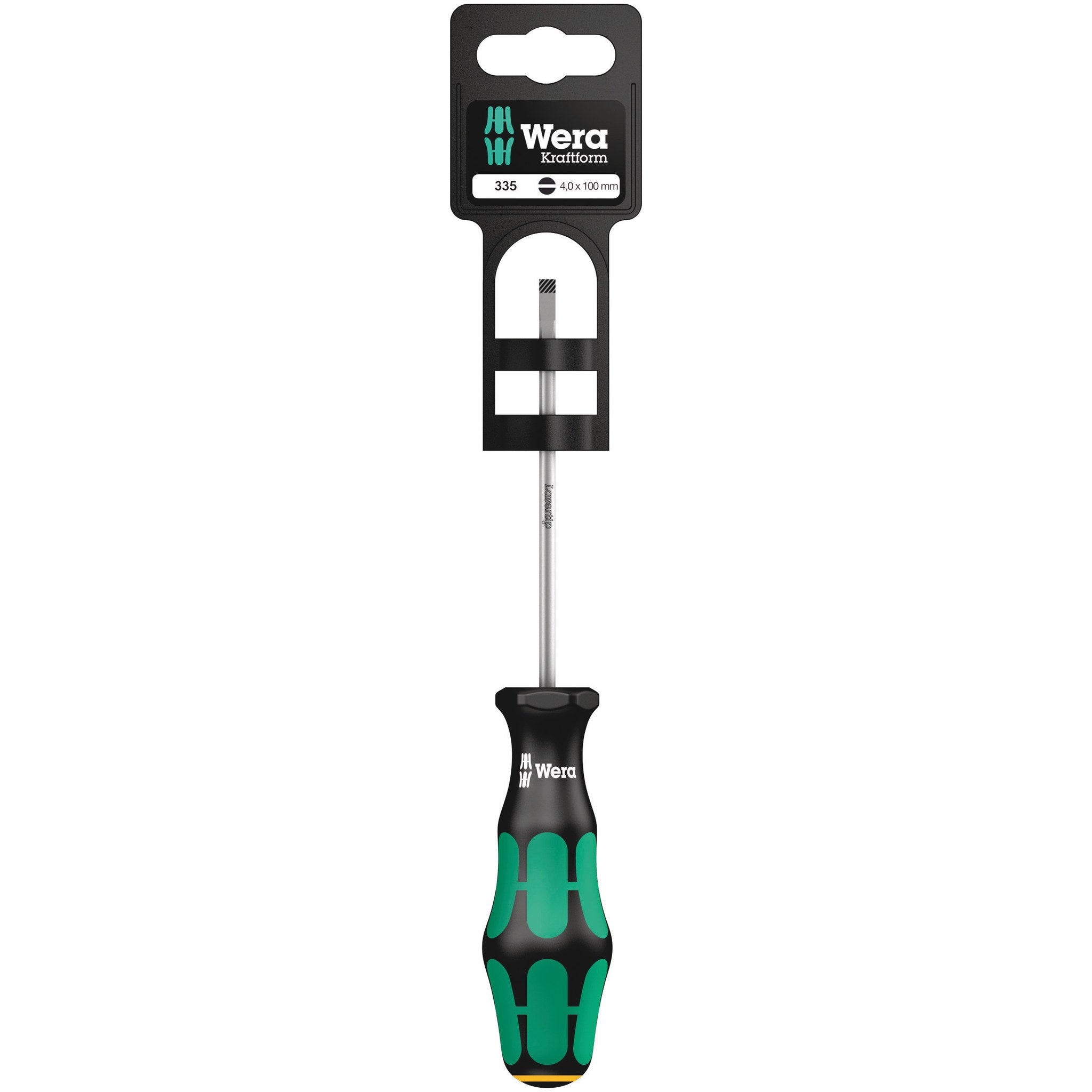 Wera 335 SB Slotted screwdriver, 0.8 x 4 x 100 mm