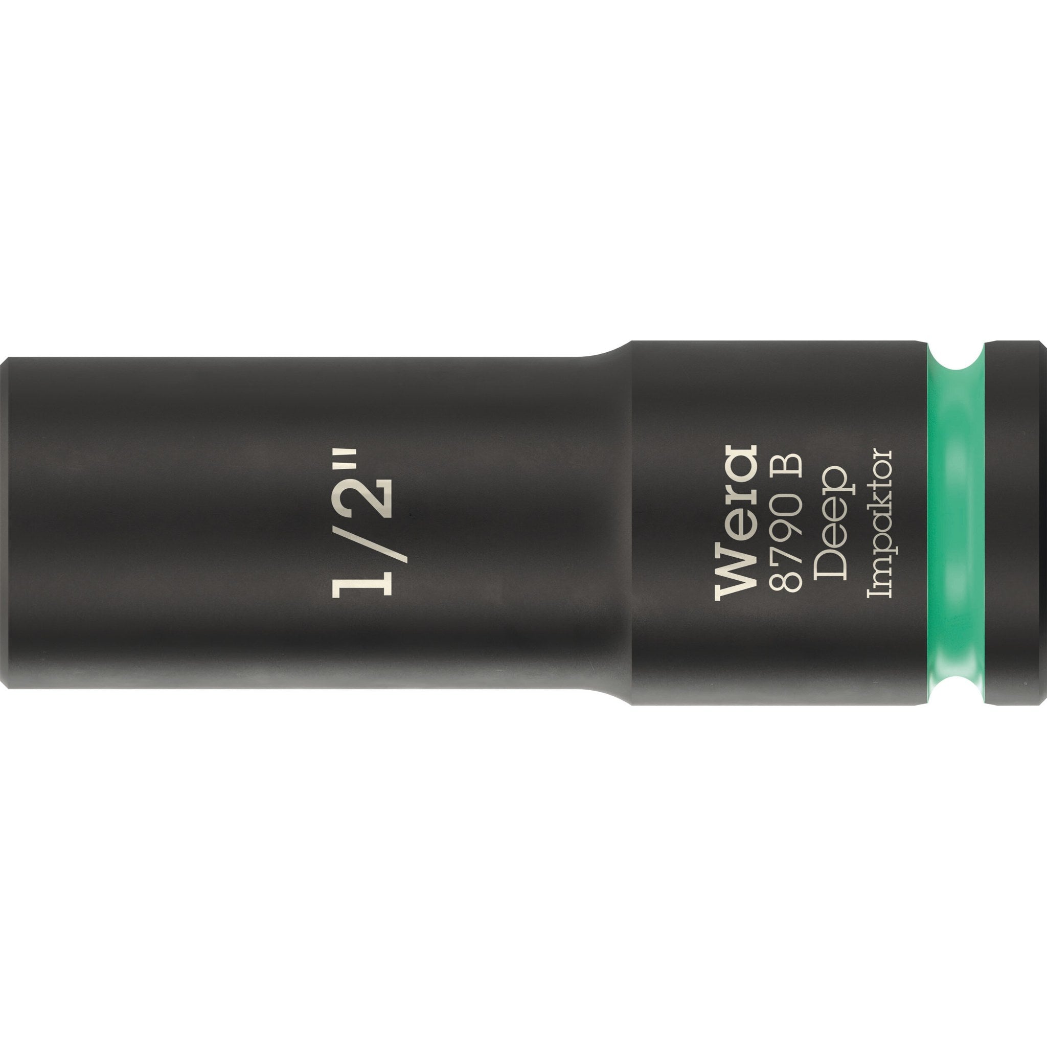Wera 8790 B Impaktor Deep Socket with 3/8" drive, 1/2" x 63 mm