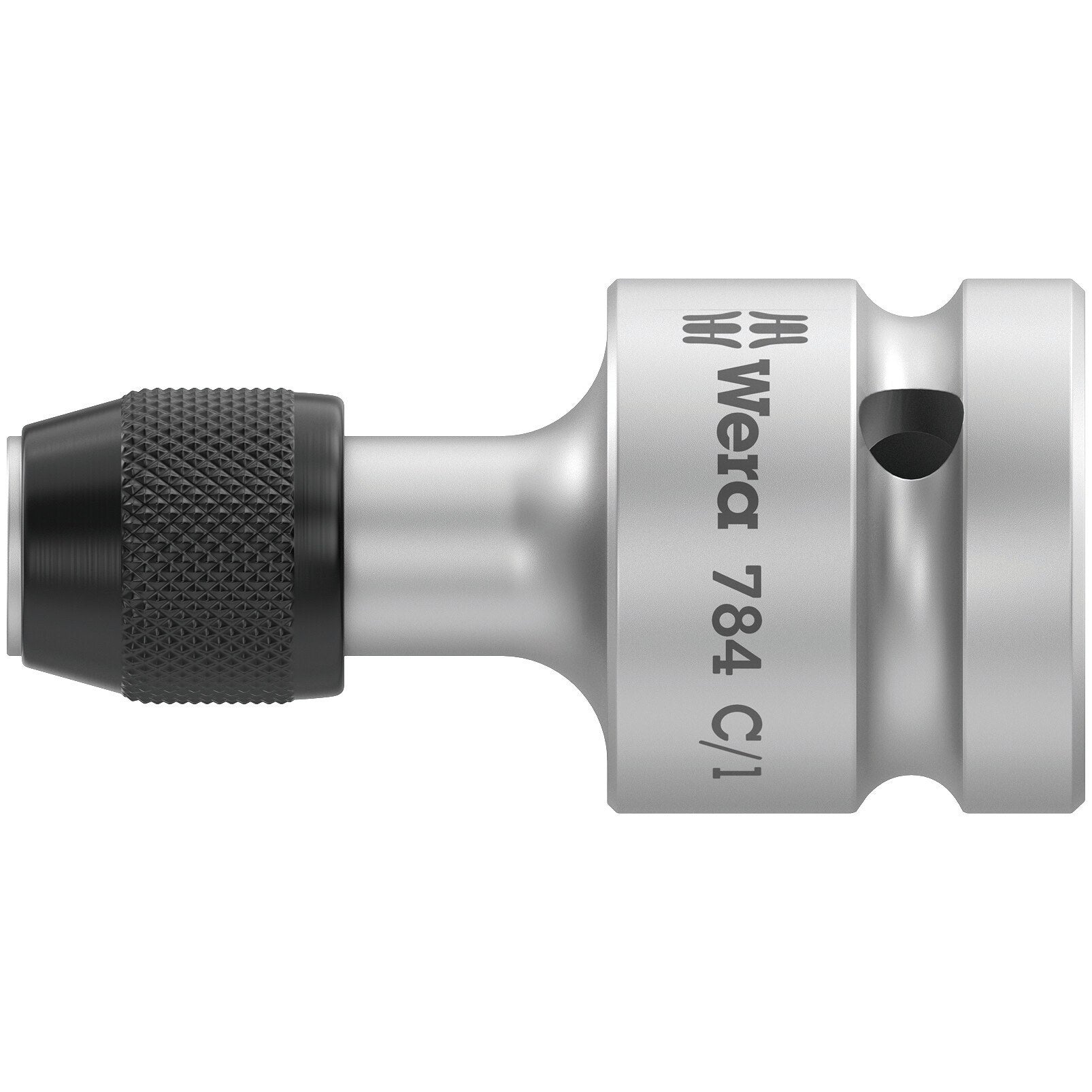 Wera 784 C 1/2" Adaptor with quick-release chuck, 784 C/1 x 1/4" x 50 mm