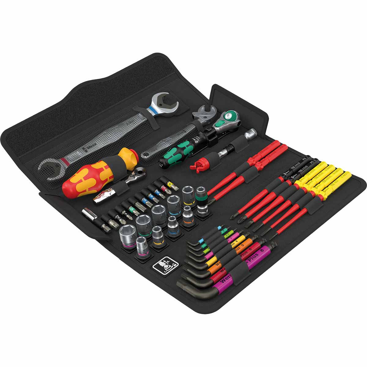 Wera Kraftform Kompakt W 11 Maintenance Kit, 45 pieces