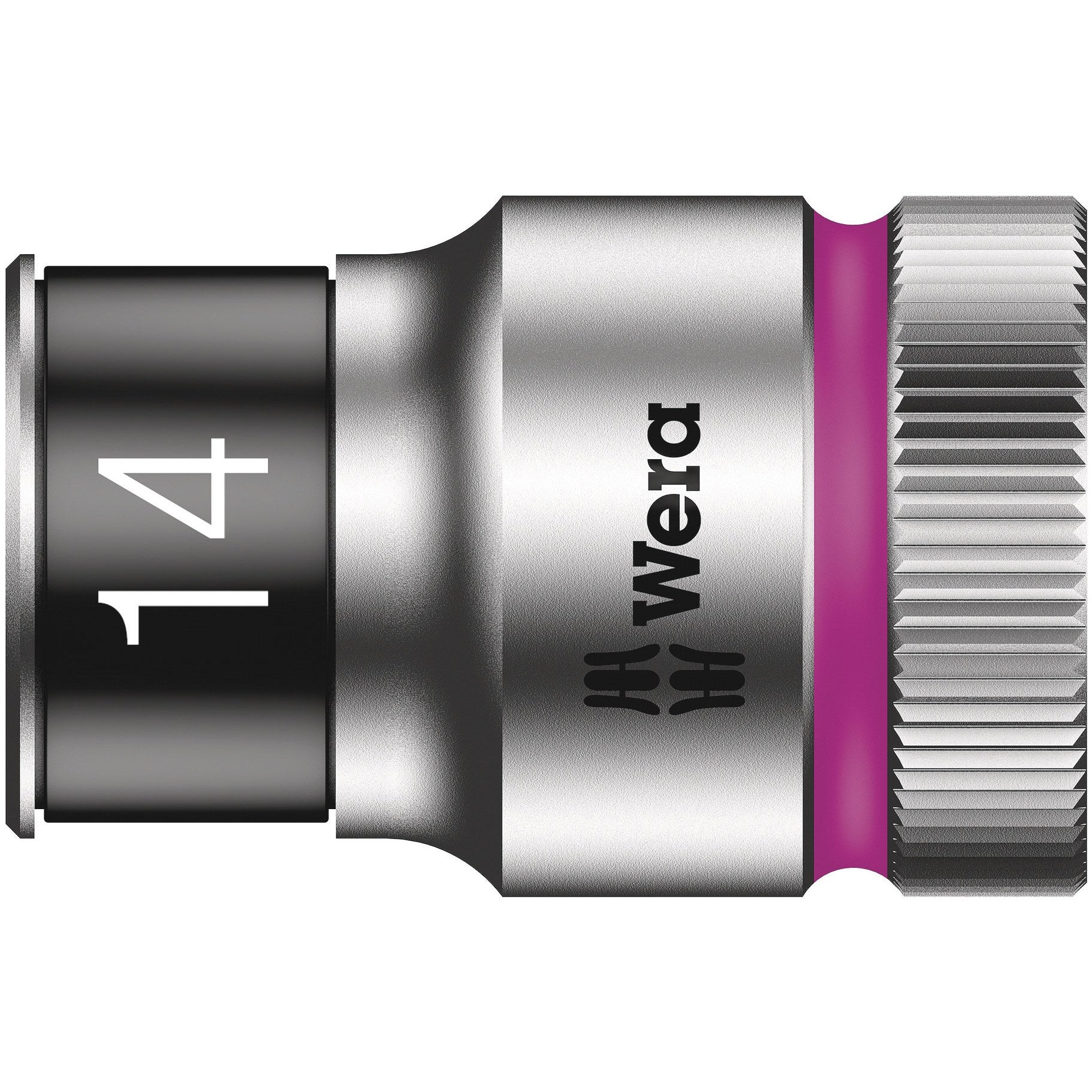 Wera 8790 HMC HF Zyklop socket with 1/2" drive with holding function, 14 x 37 mm