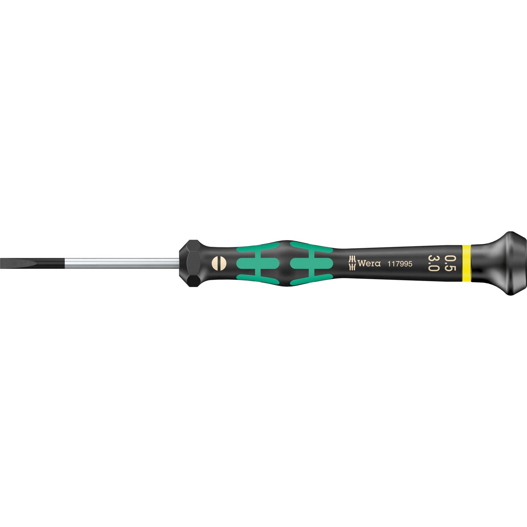 Wera 2035 Screwdriver for slotted screws for electronic applications, 0.50 x 3 x 50 mm