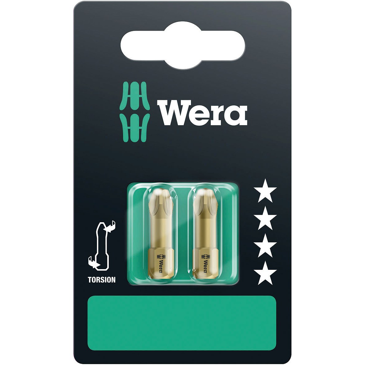 Wera 855/1 TH SB bits, PZ 3 x 25 mm, 2 pieces