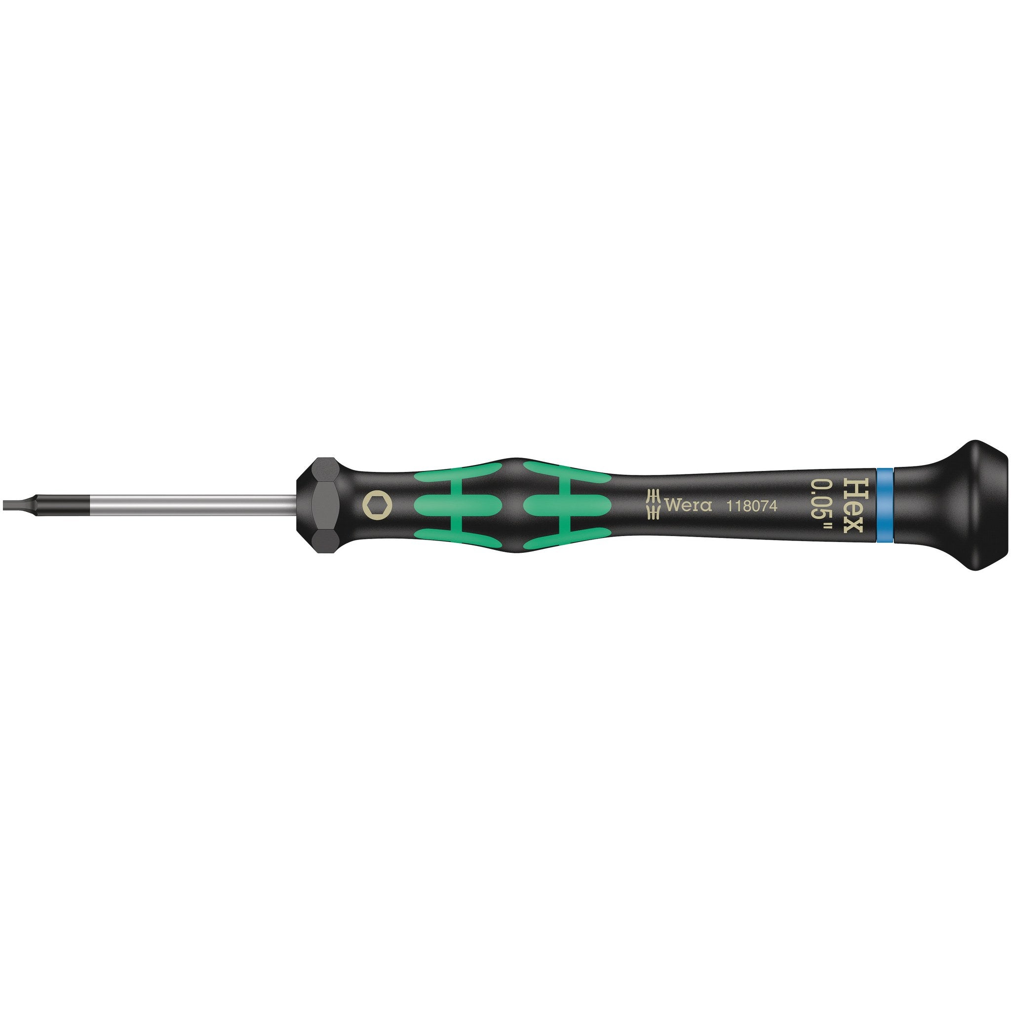 Wera 2054 Screwdriver for hexagon socket screws for electronic applications, 3 x 60 mm