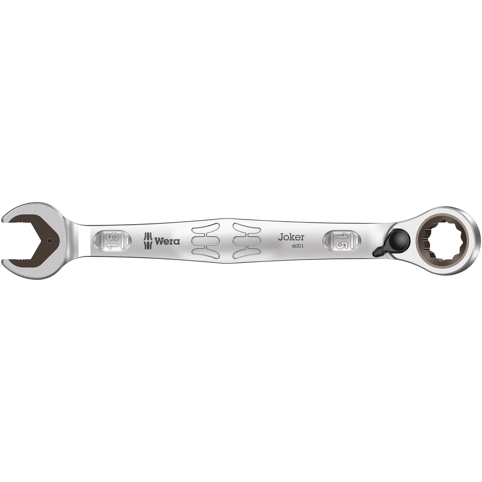 Wera 6001 Joker Switch Ratcheting combination wrench, with switch lever, 15 x 199 mm