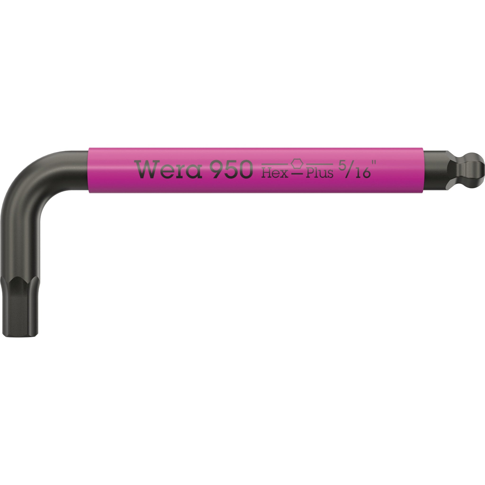 Wera 950 SPKS L-key Multicolour, Imperial, BlackLaser, 5/16" x 112 mm