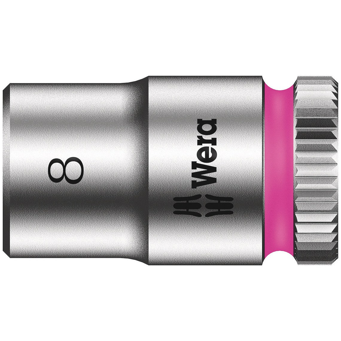 Wera 8790 HMA Zyklop 1/4" socket, 8 x 23 mm