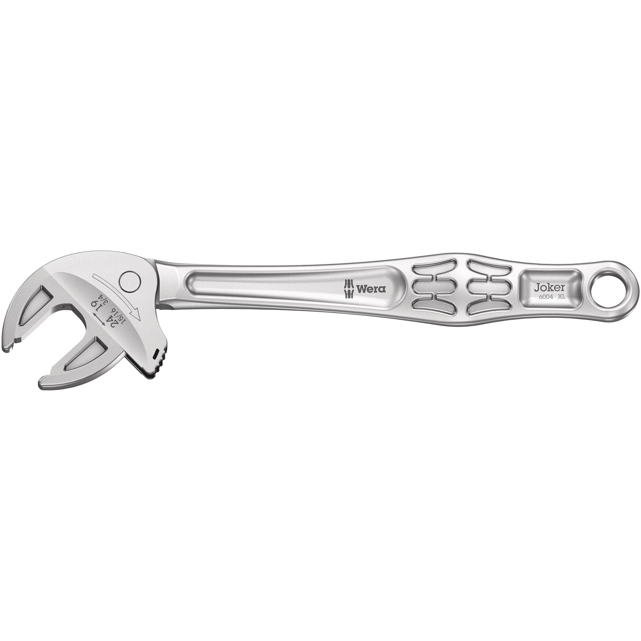 Wera 6004 Joker XL Self-setting spanner, 19; 20; 21; 22; 24 x 3/4; 25/32; 13/16; 7/8;