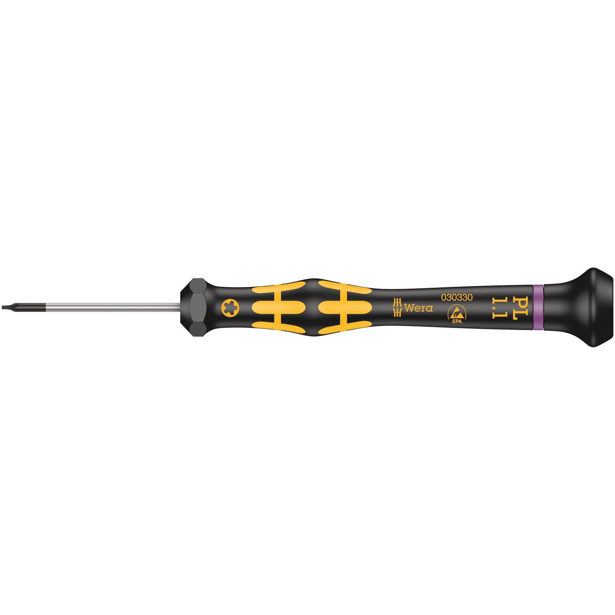 Wera 1573 Pentalobe ESD Kraftform Micro screwdriver, PL 1.1 x 40 mm