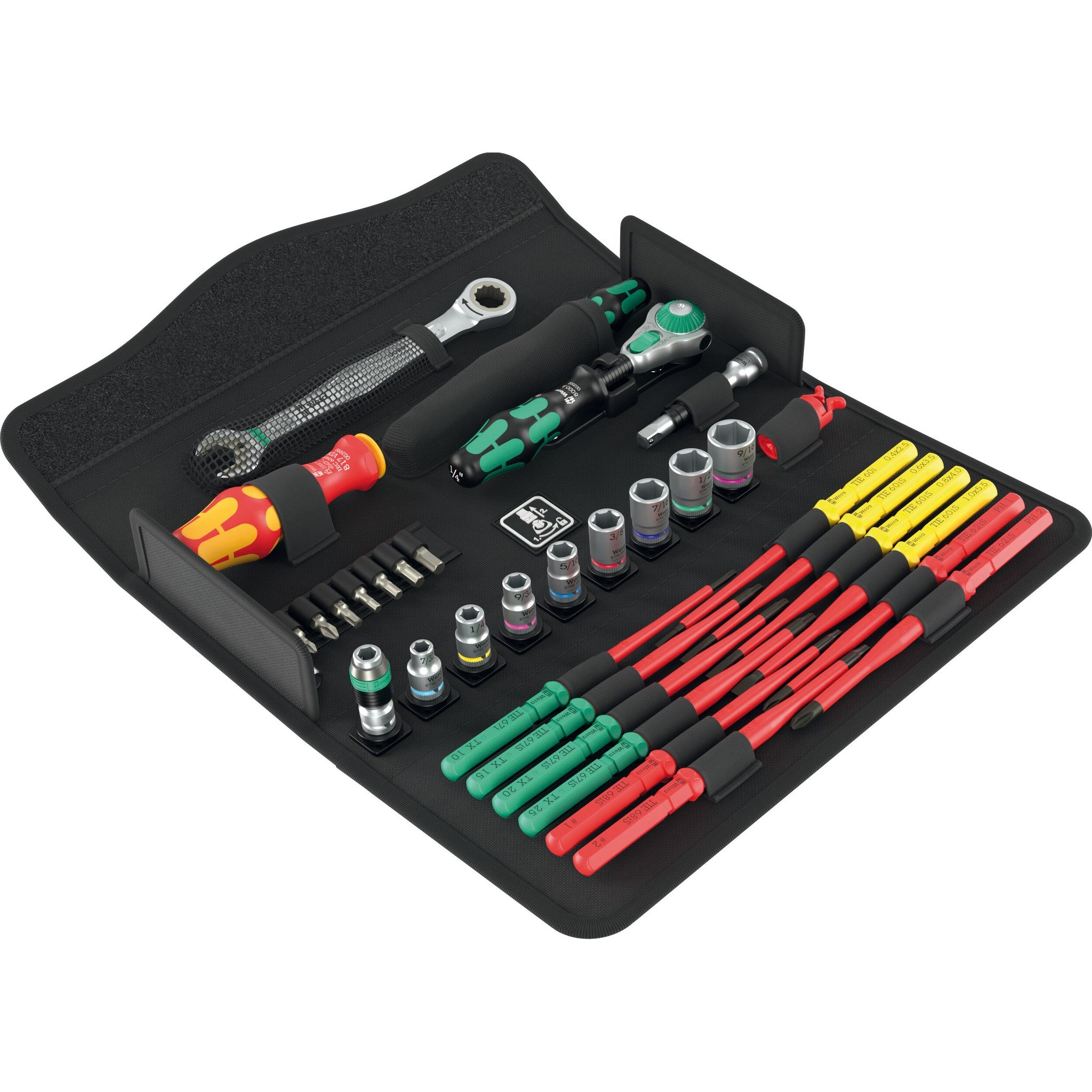 Wera Kraftform Kompakt W Imperial 1 Maintenance, 35 pieces