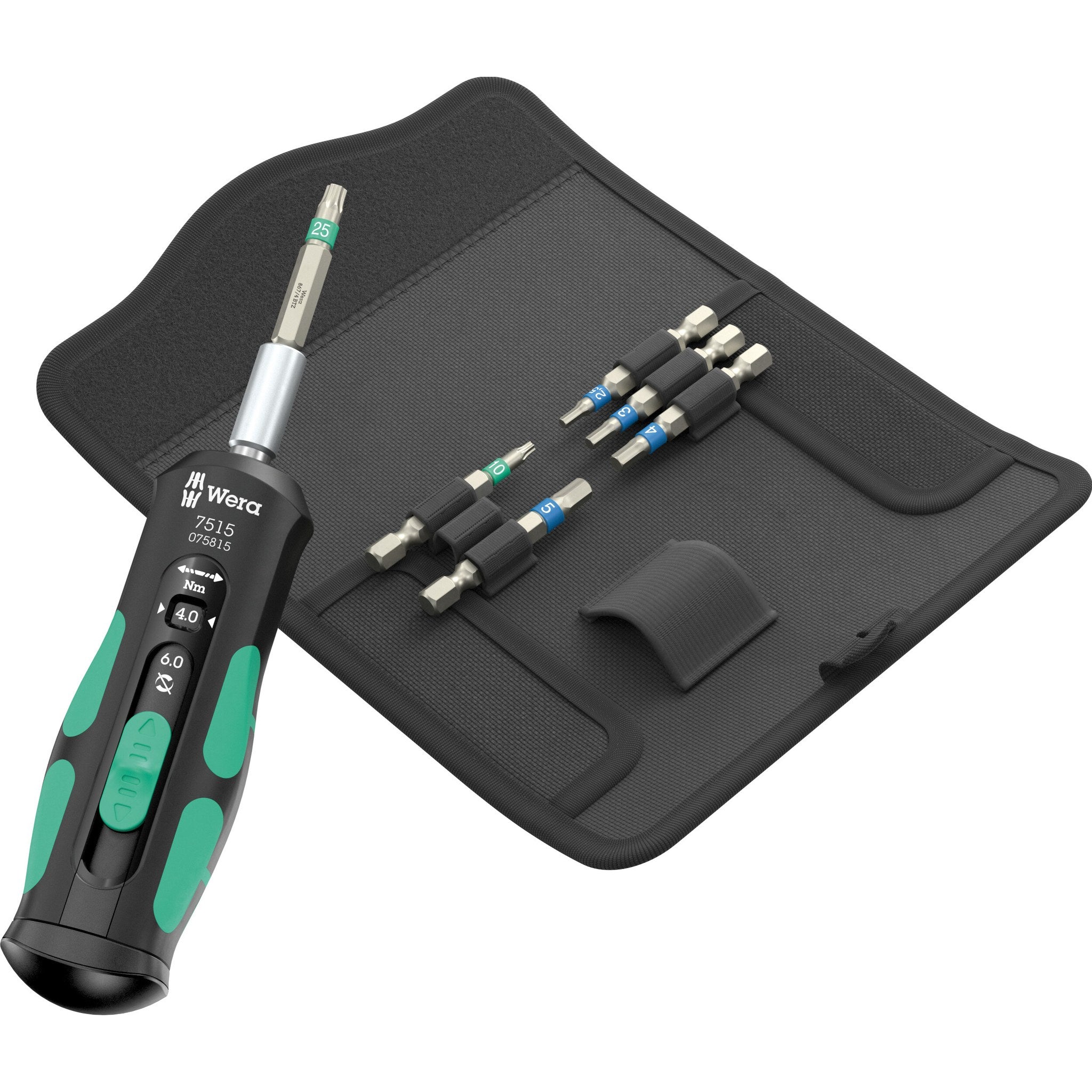 Wera 7515/7 Kraftform Safe-Torque Speed Bicycle 1, 7 pieces
