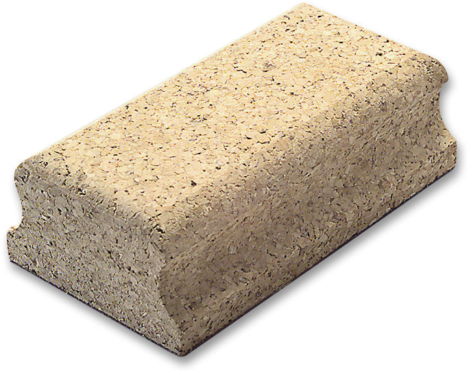 Cork hand sanding block, siafast 125x40mm