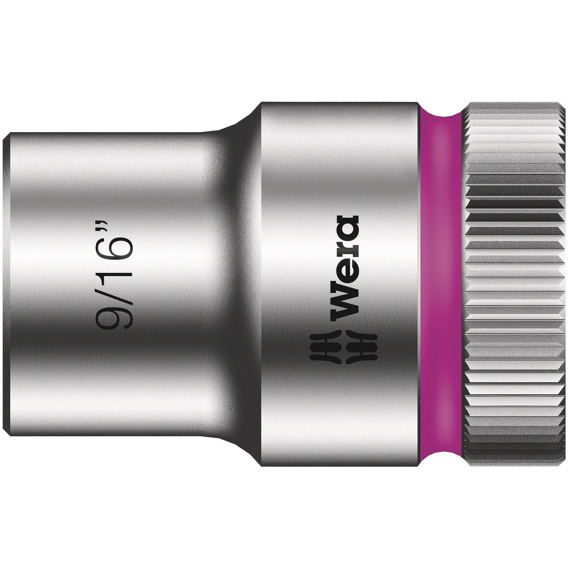 Wera 8790 HMC Zyklop socket with 1/2" drive, 9/16" x 37 mm