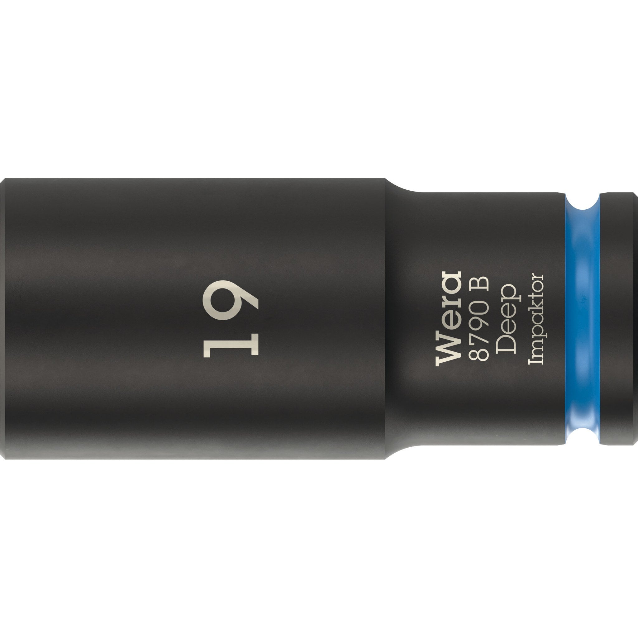 Wera 8790 B Impaktor Deep Socket with 3/8" drive, 19 x 63 mm