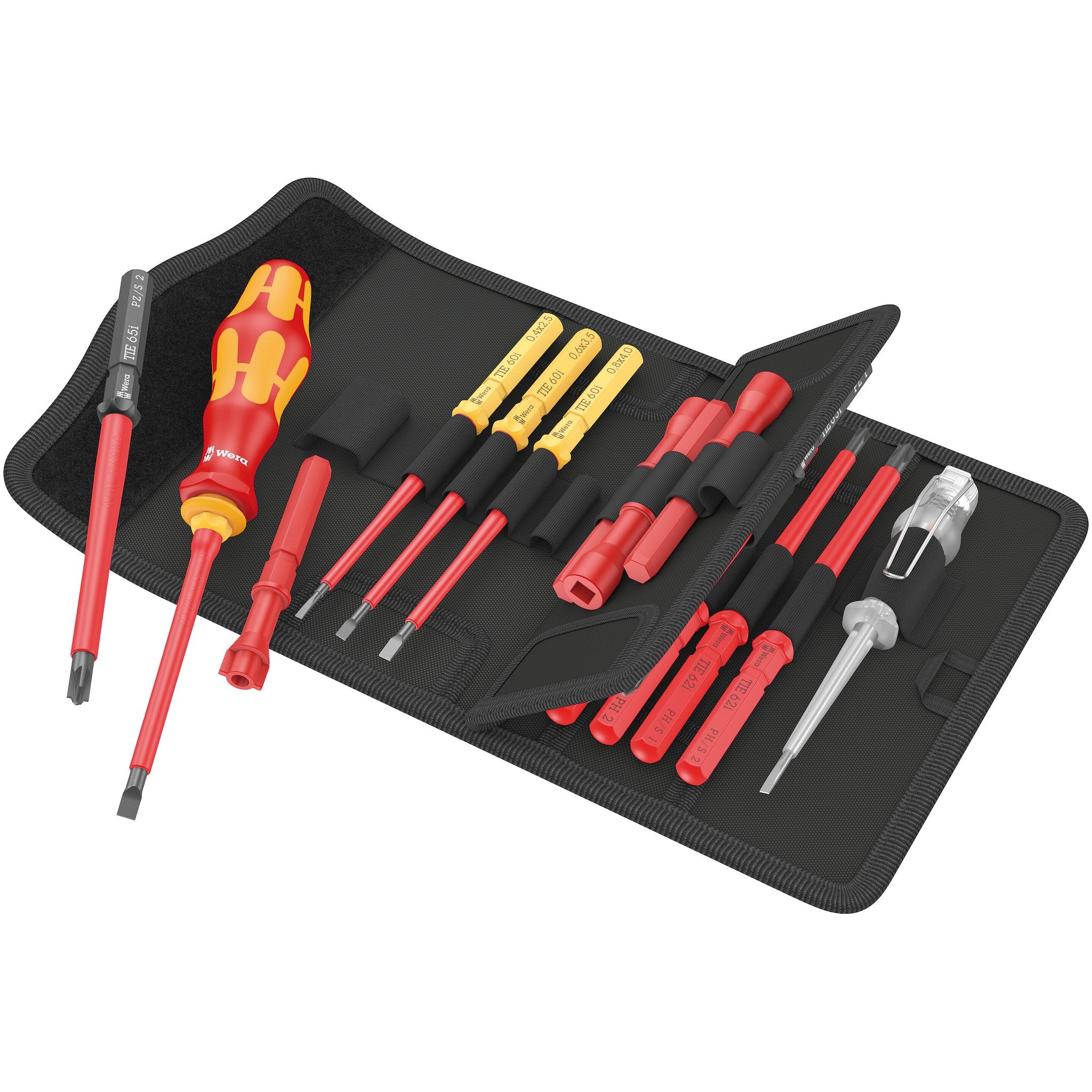 Wera Kraftform Kompakt VDE 18 Universal 1 Tool finder, 18 pieces
