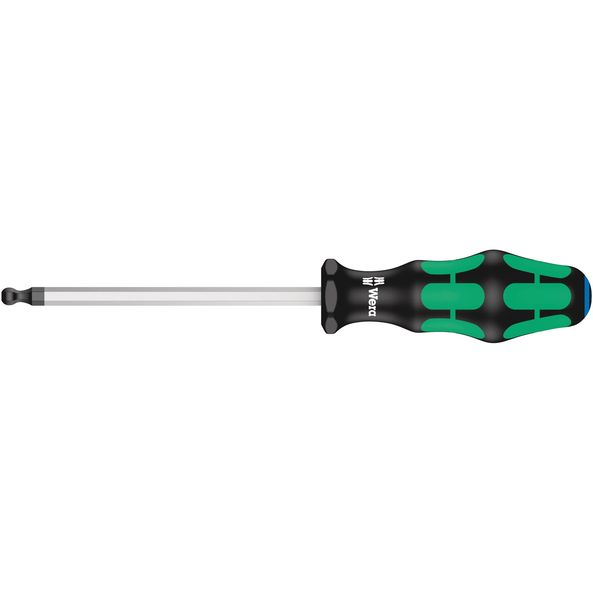 Wera 352 Ball end screwdriver for hexagon socket screws, 1/4" x 125 mm