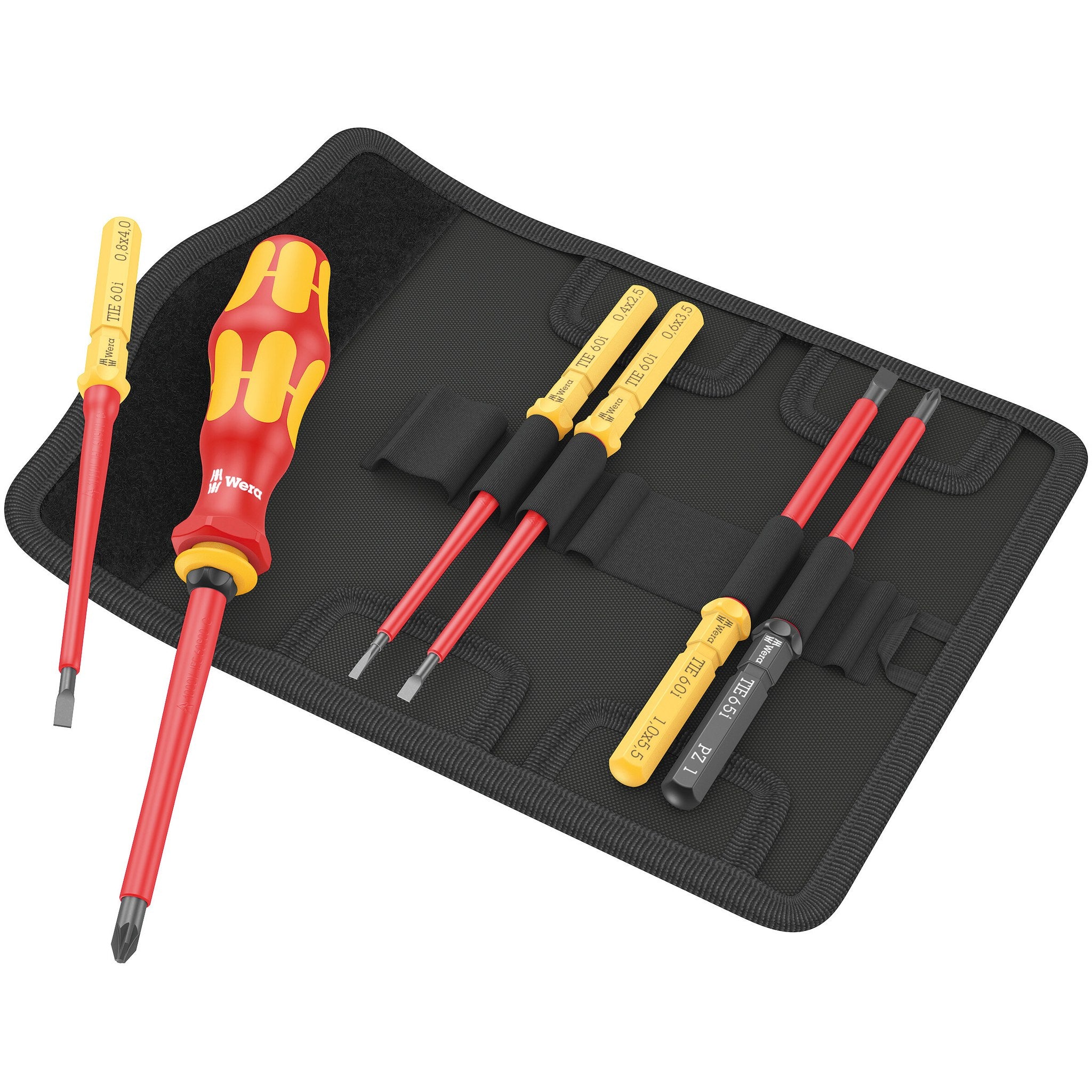 Wera Kraftform Kompakt VDE 7 Universal 2 Tool finder, 7 pieces