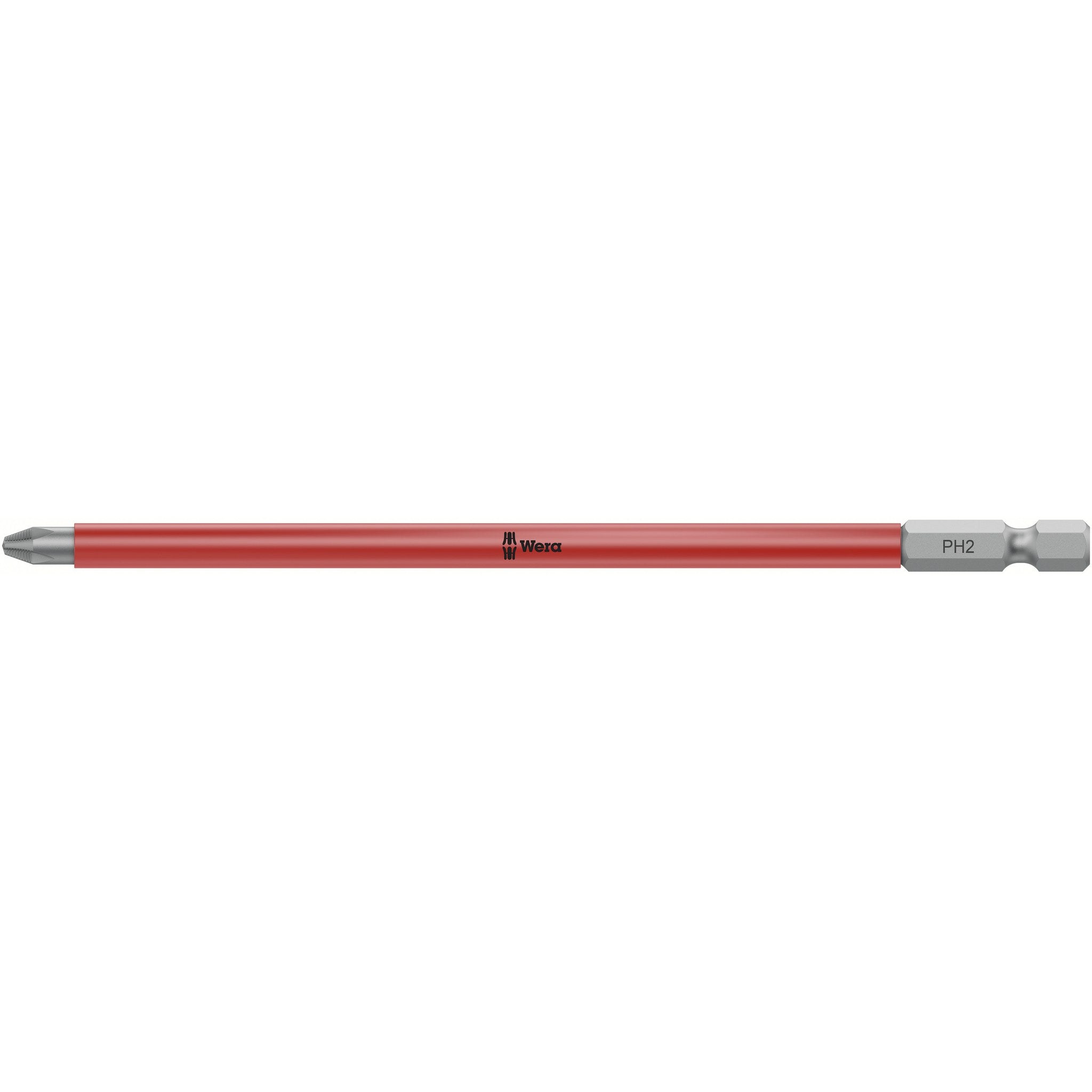 Wera 853/4 ACR® SL bits with sleeve, magnetized, PH 2 x 150 mm